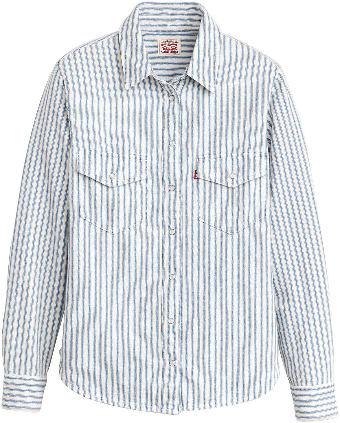 Levi's® Jeans blouse ICONIC WESTERN met gestreept patroon