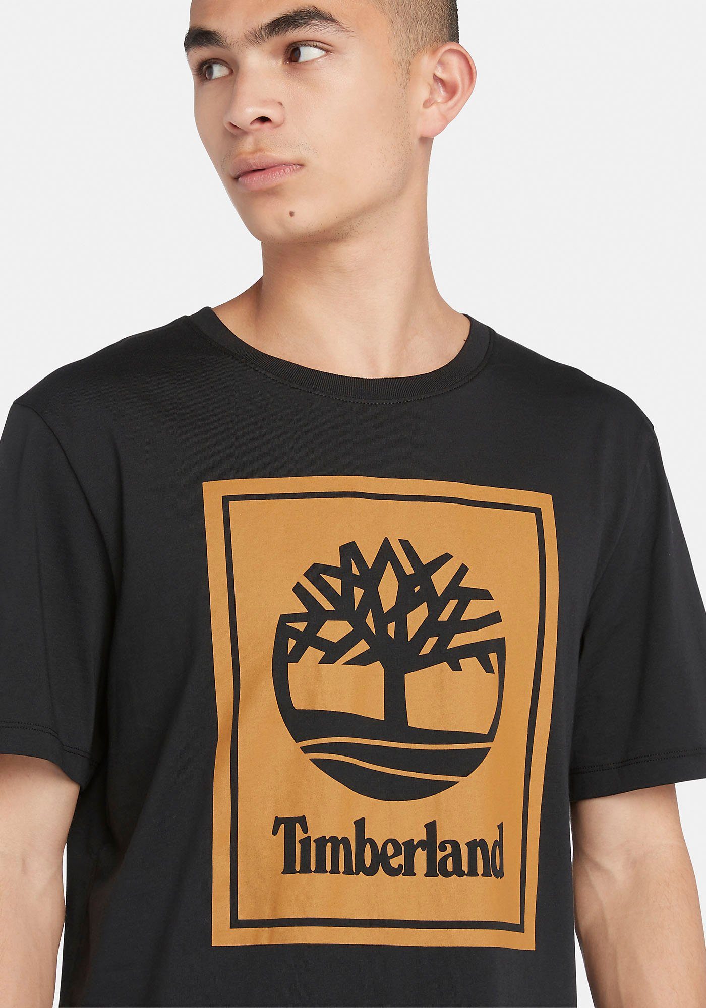 Timberland T-shirt STACK LOGO Short Sleeve Tee
