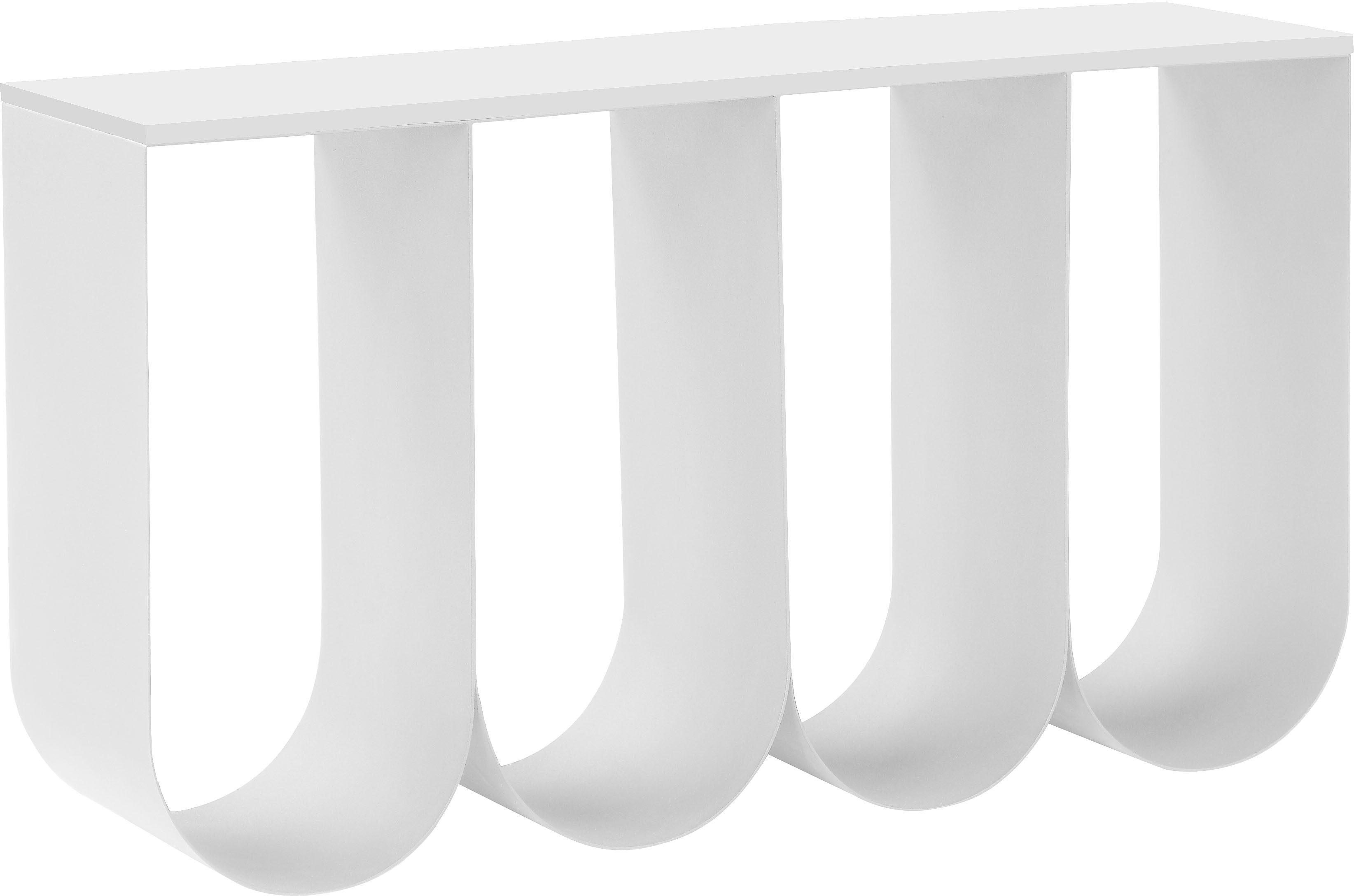 Guido Maria Kretschmer Home&Living Wandplank Roussillon van gepoedercoat metaal, variabel inzetbaar