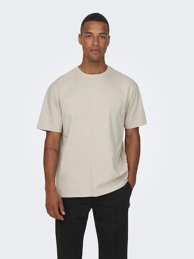 ONLY & SONS Shirt met ronde hals ONSFRED RLX SS TEE