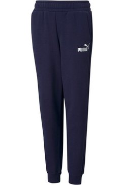 puma joggingbroek essential logo pants blauw