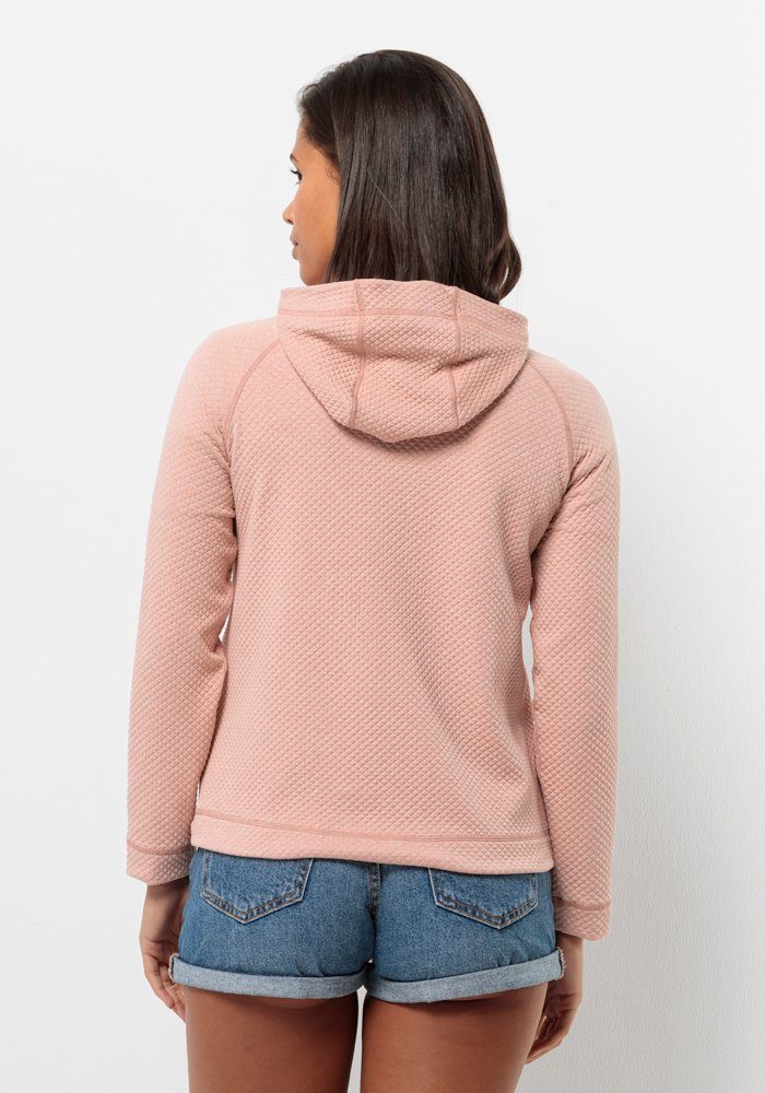 Jack Wolfskin Fleecejack met capuchon FERNWEH HOODED JKT W