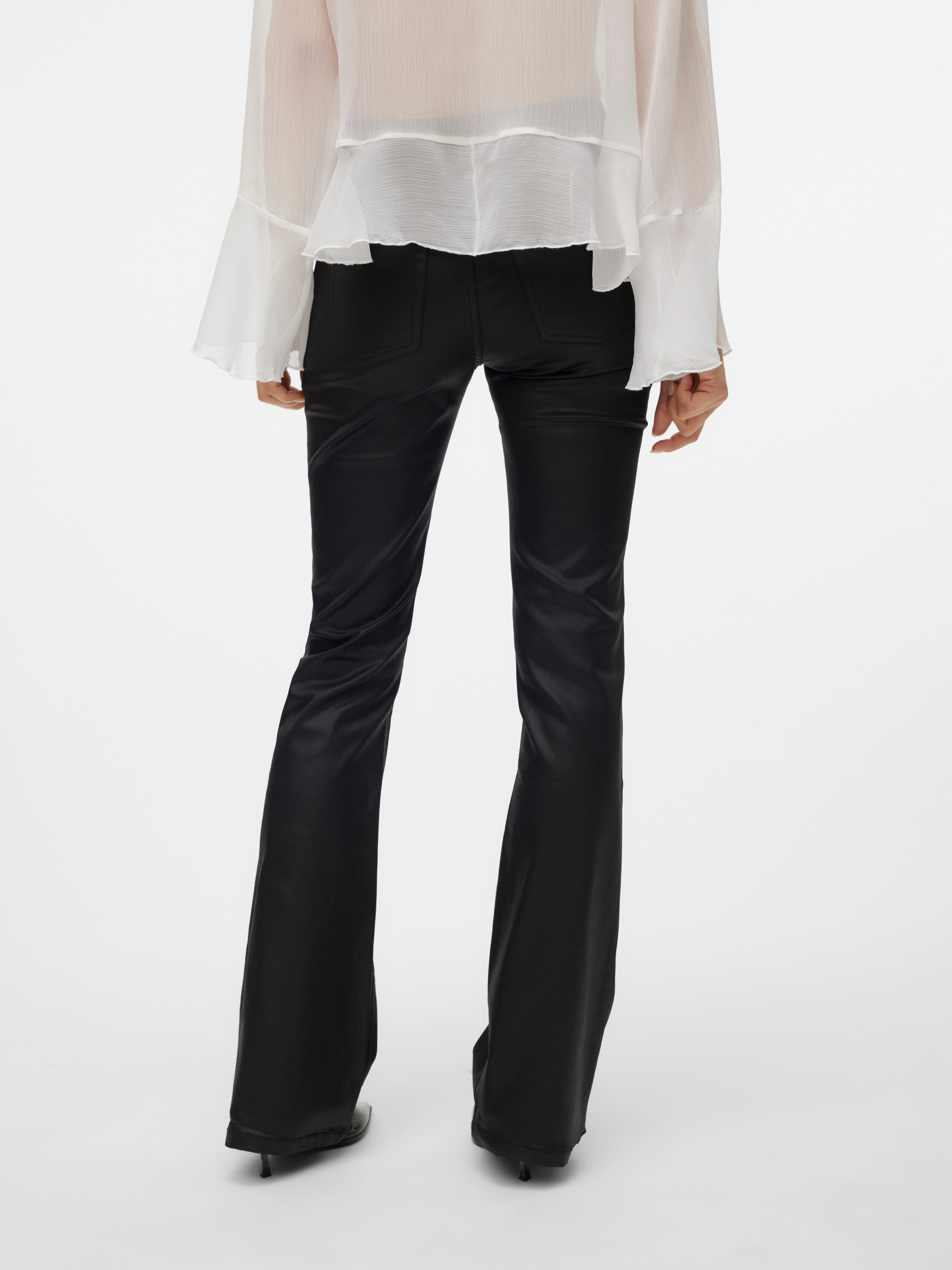 Vero Moda Bootcut jeans VMFLASH MR FLARED COATED PANTS NOOS
