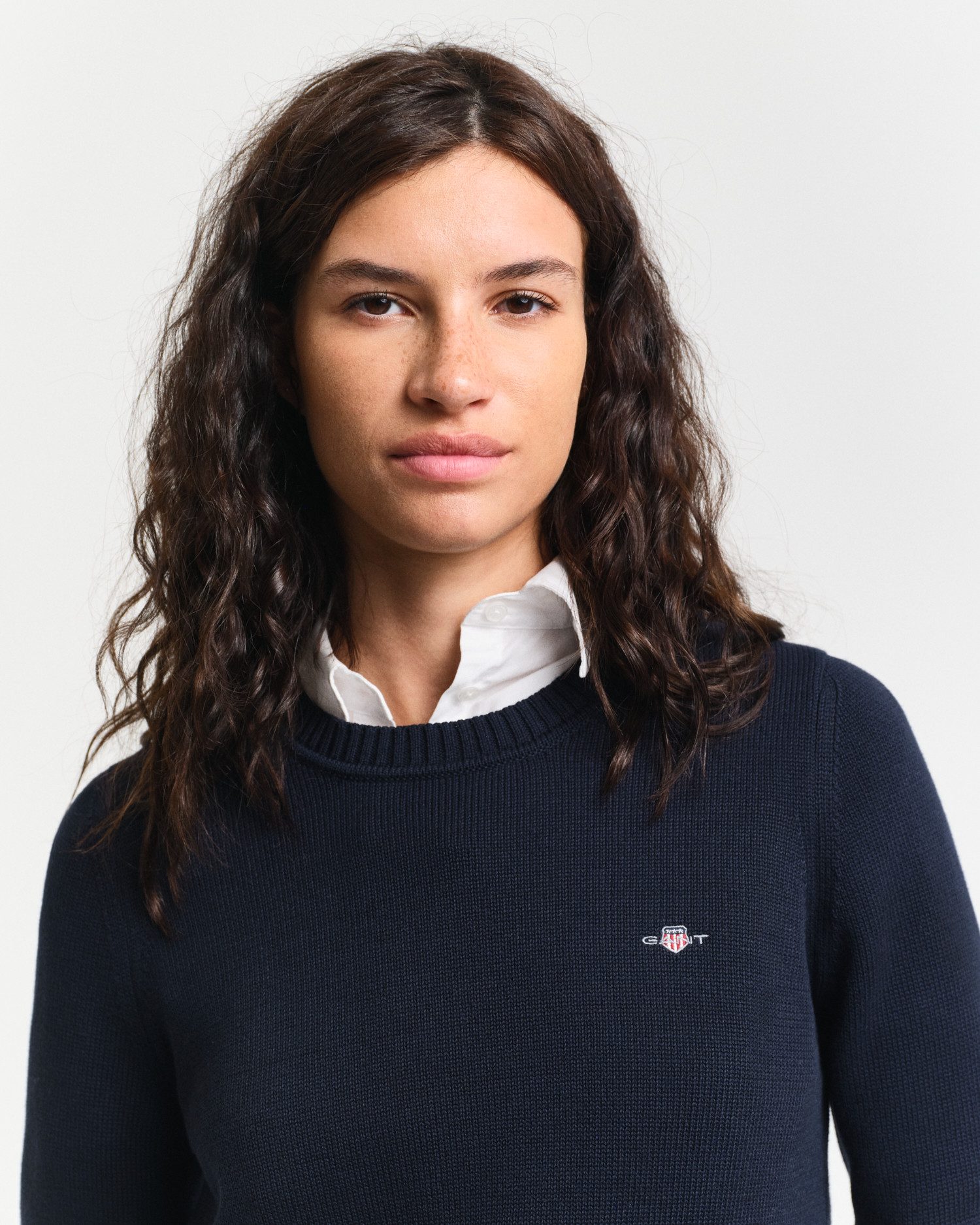 Gant Trui met ronde hals CLASSIC COTTON C-NECK