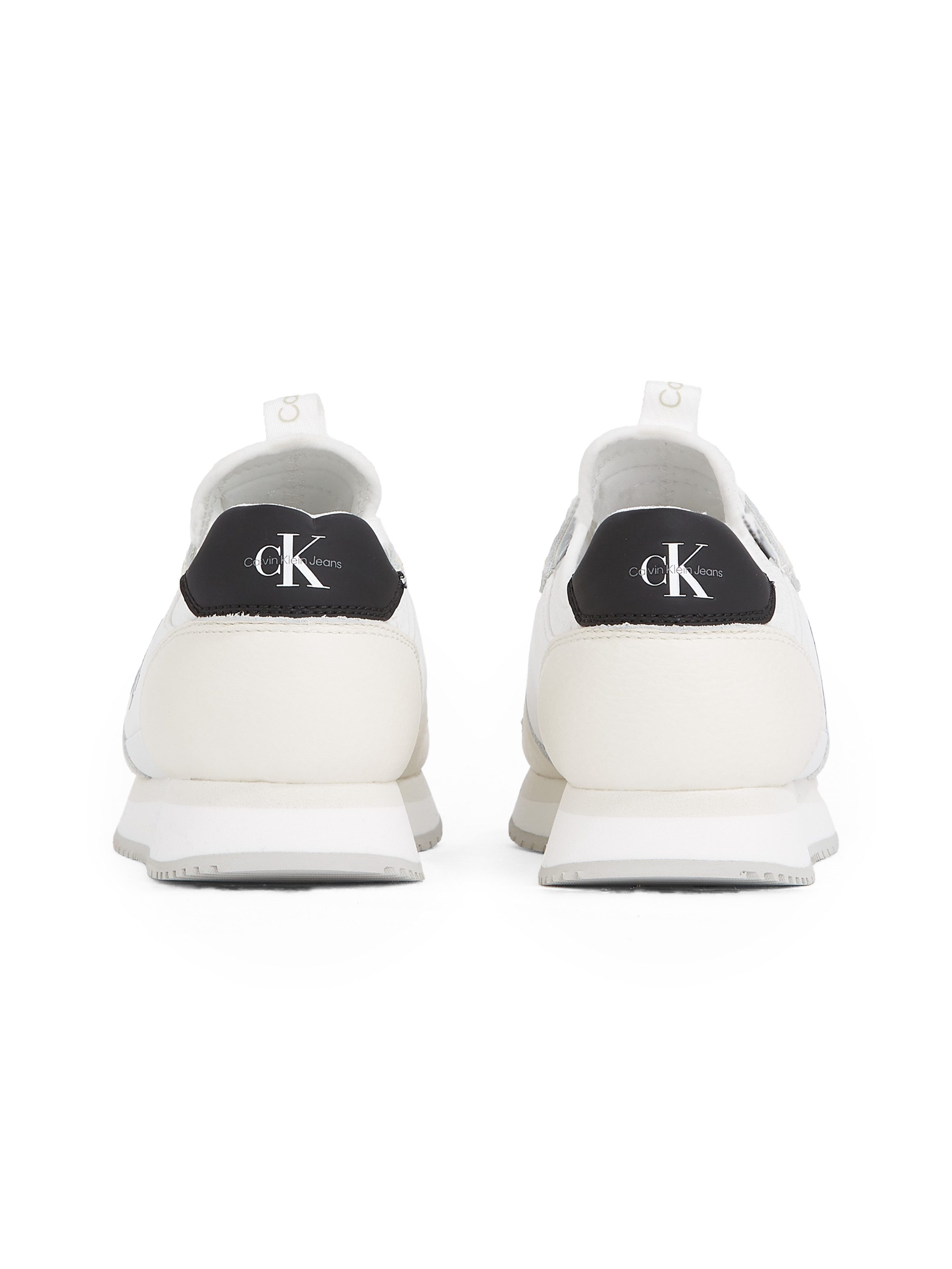 Calvin Klein Sneakers RUNNER SOCK LACEUP ML LTH , lage schoen, vrijetijdsschoen, veterschoen met logo-opdruk
