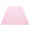 ayyildiz teppiche hoogpolig vloerkleed life shaggy 1500 woonkamer, lange pool, slaapkamer, grote keus in kleuren roze