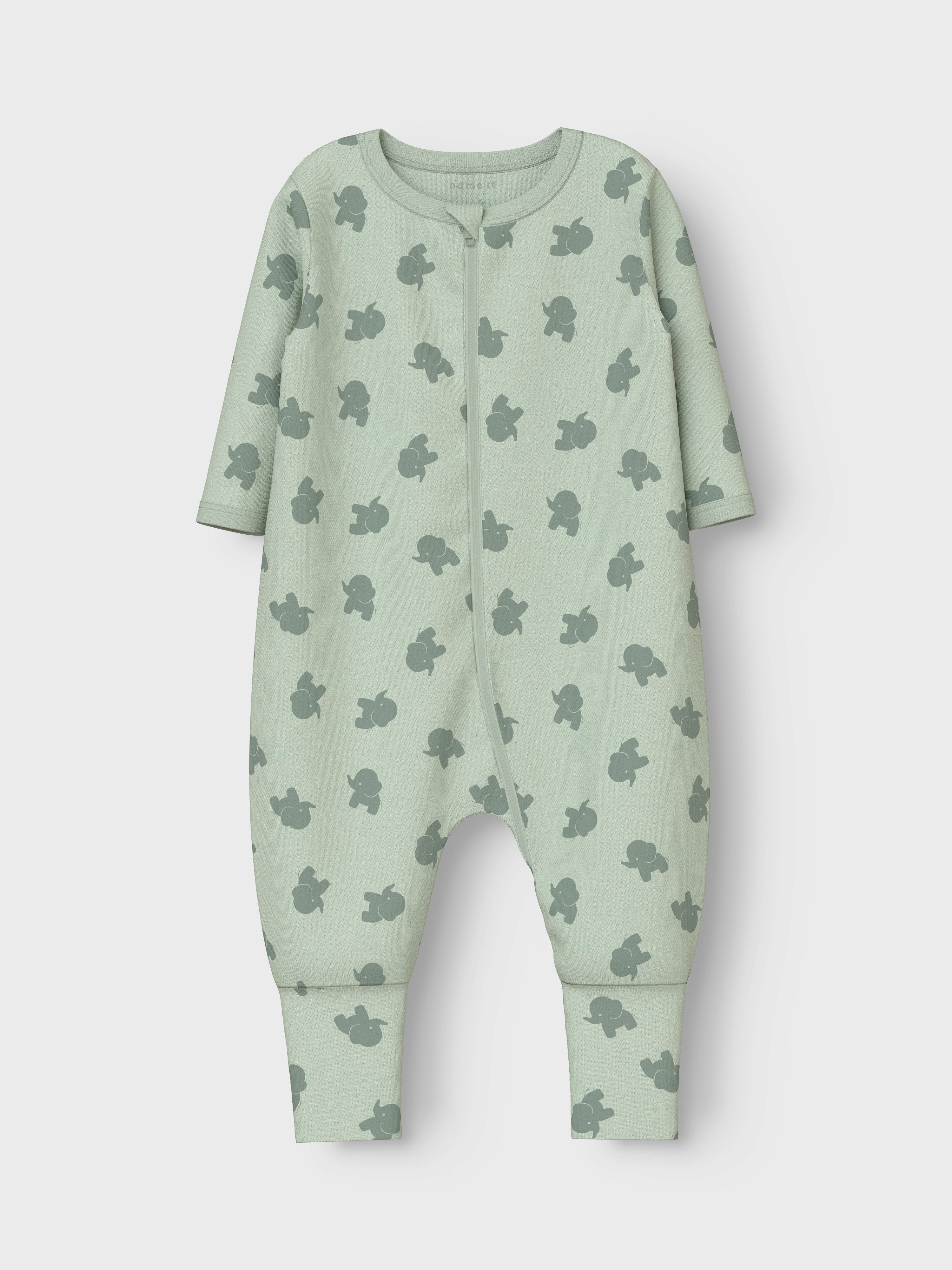 Name It Pyjama NBMNIGHTSUIT 2P ZIP FF SEA ELEPHANT NOOS (set, 2-delig)