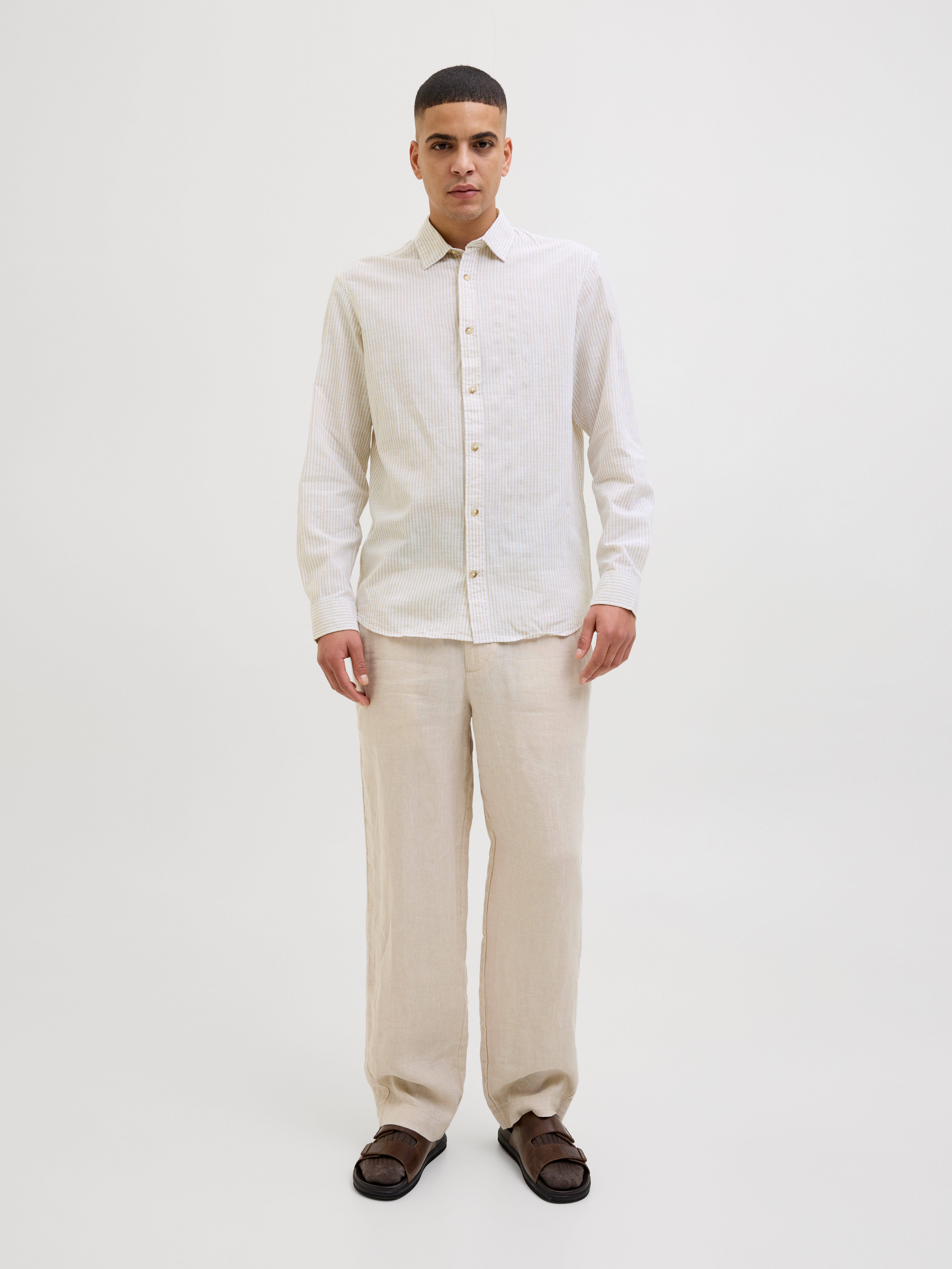 Jack & Jones Overhemd met lange mouwen JJESUMMER SHIRT LS SN