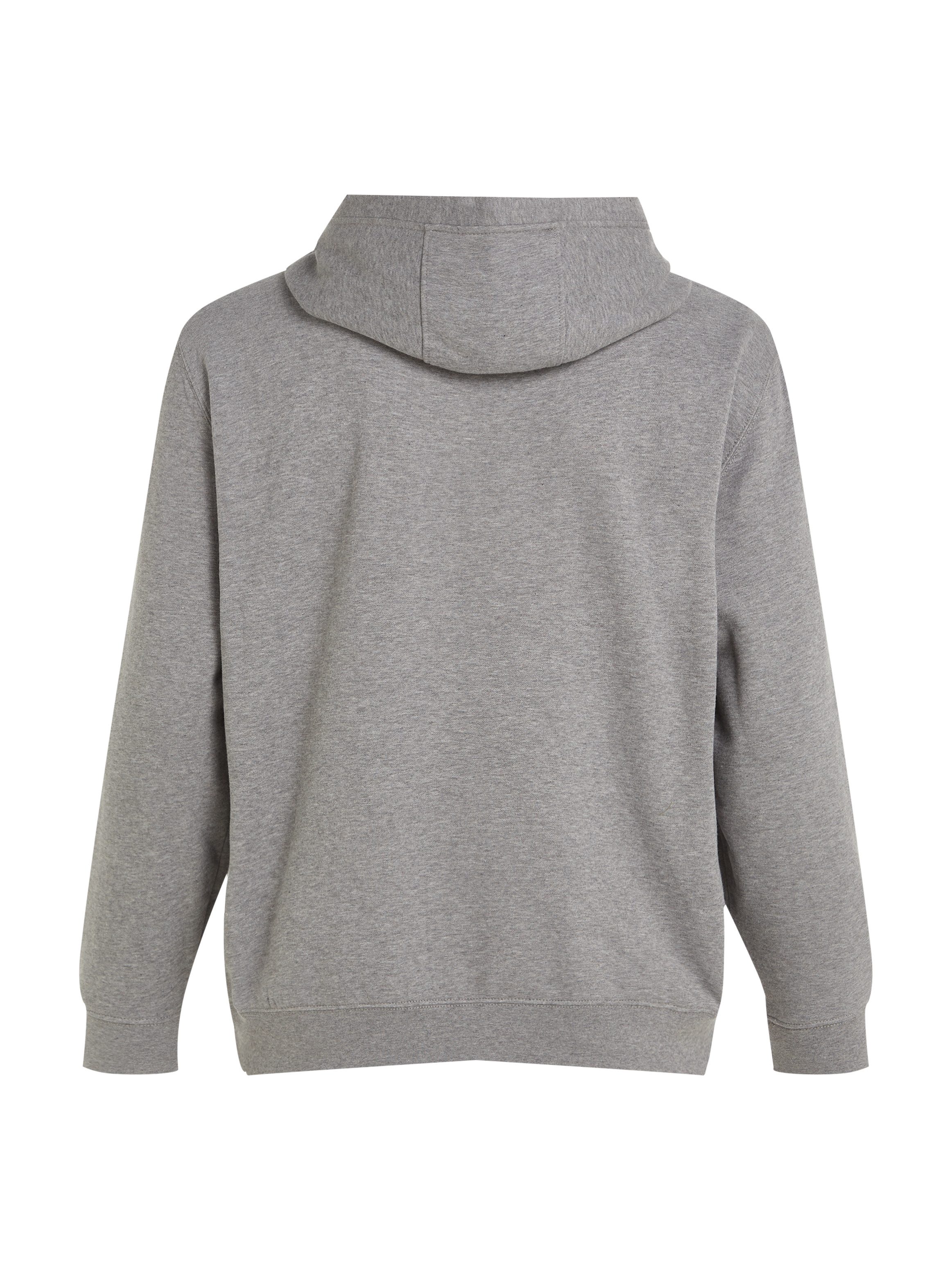 Tommy Hilfiger Sweatshirt BT-TOMMY HILFIGER HOODY-B in grote maten, logoborduring