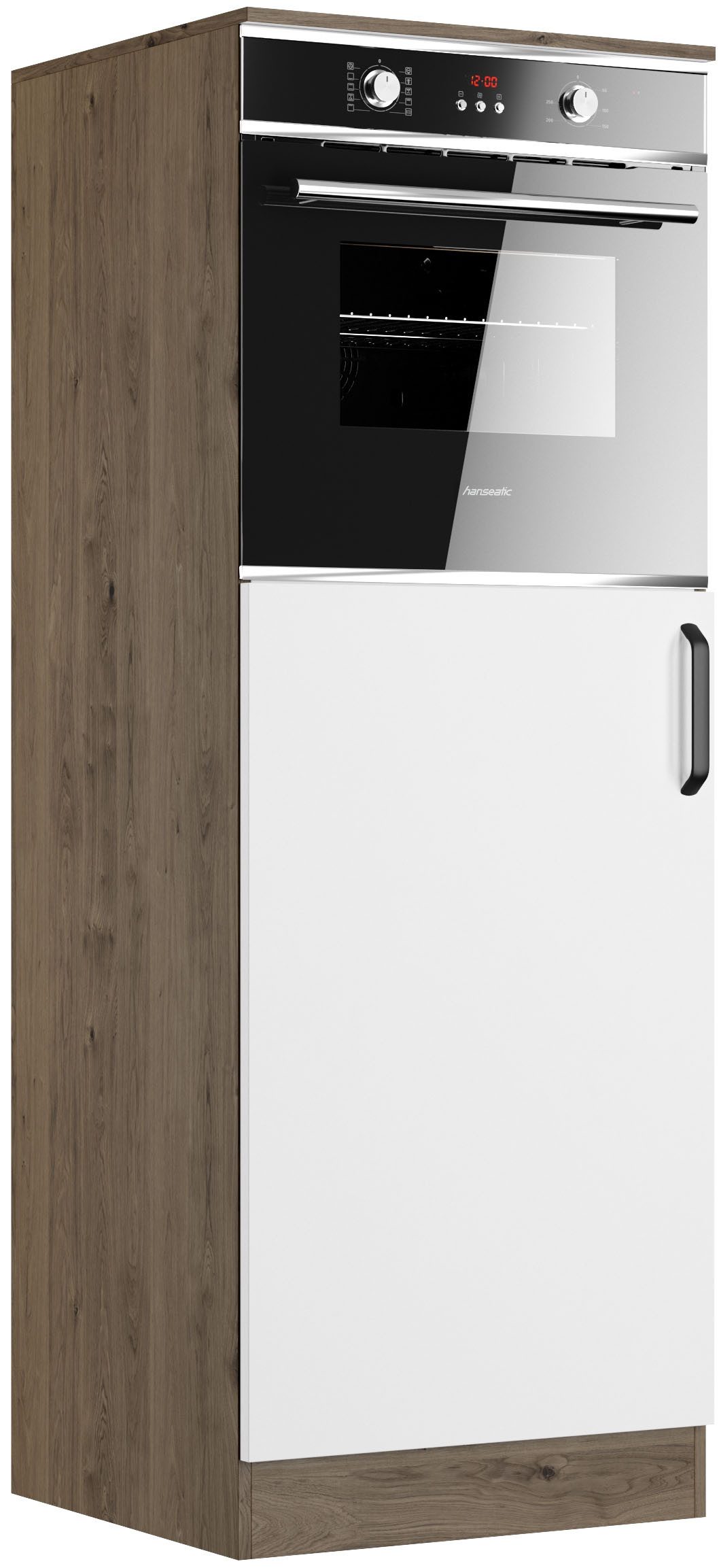 wiho Küchen Oven-/koelkastombouw Elba Afmetingen (B/H): 60/165 cm