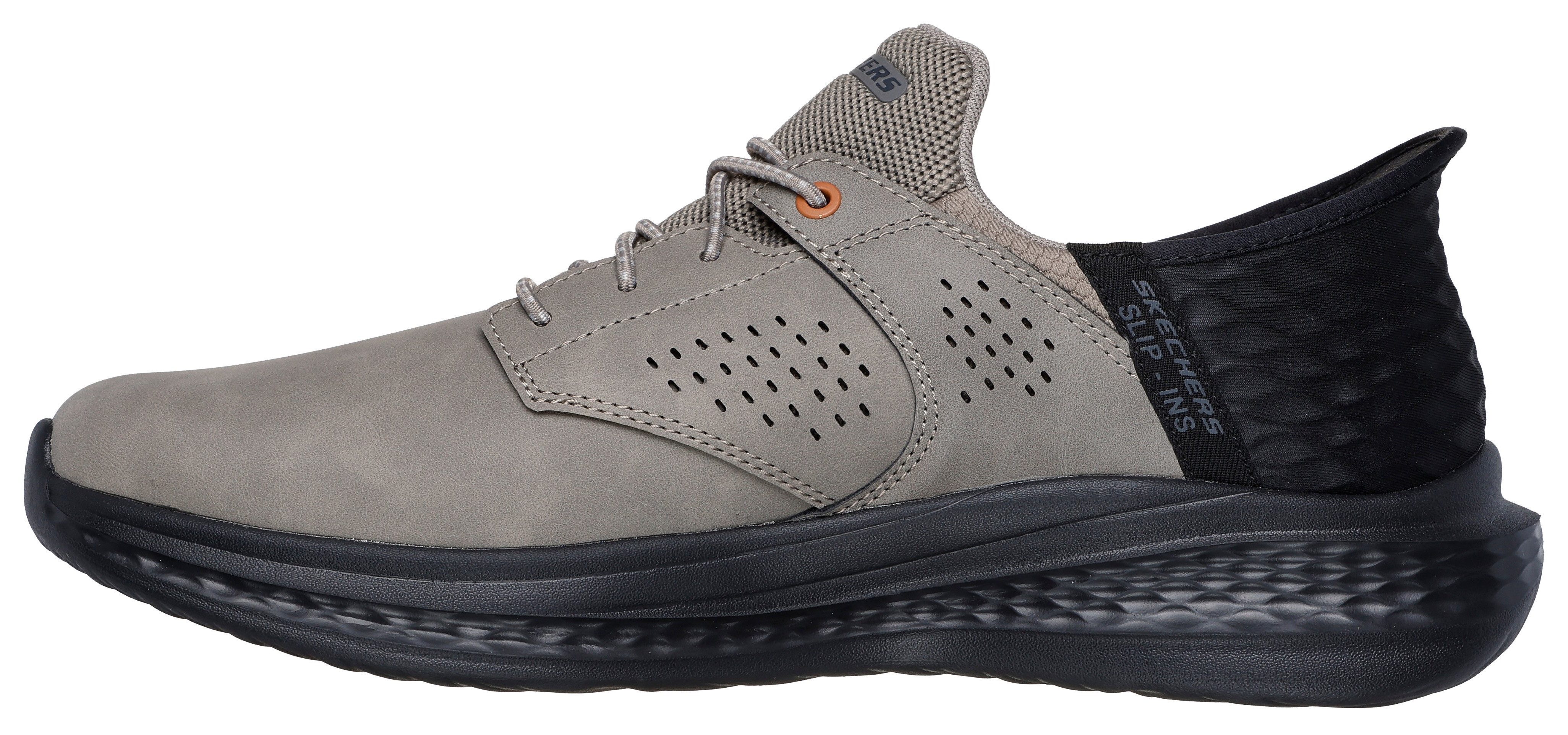 Skechers Slip-on sneakers Slade Comfort schoen met comfortabel Heel Pillow™ hielkussen