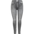 only tall skinny fit jeans onlblush hw button sk rea0918 tall grijs