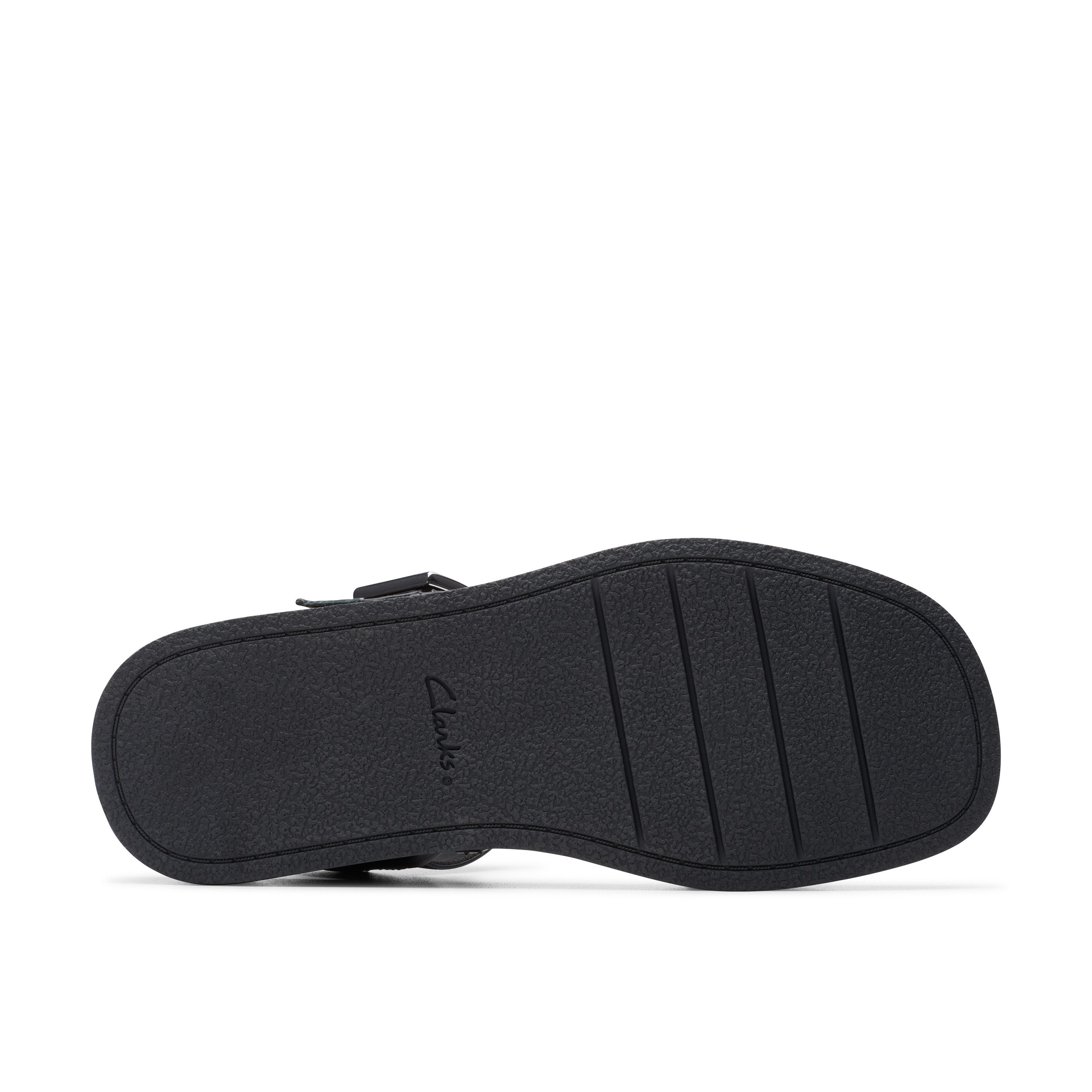 Clarks Sandalen Alda Strap , sandaal, flats met plateausool