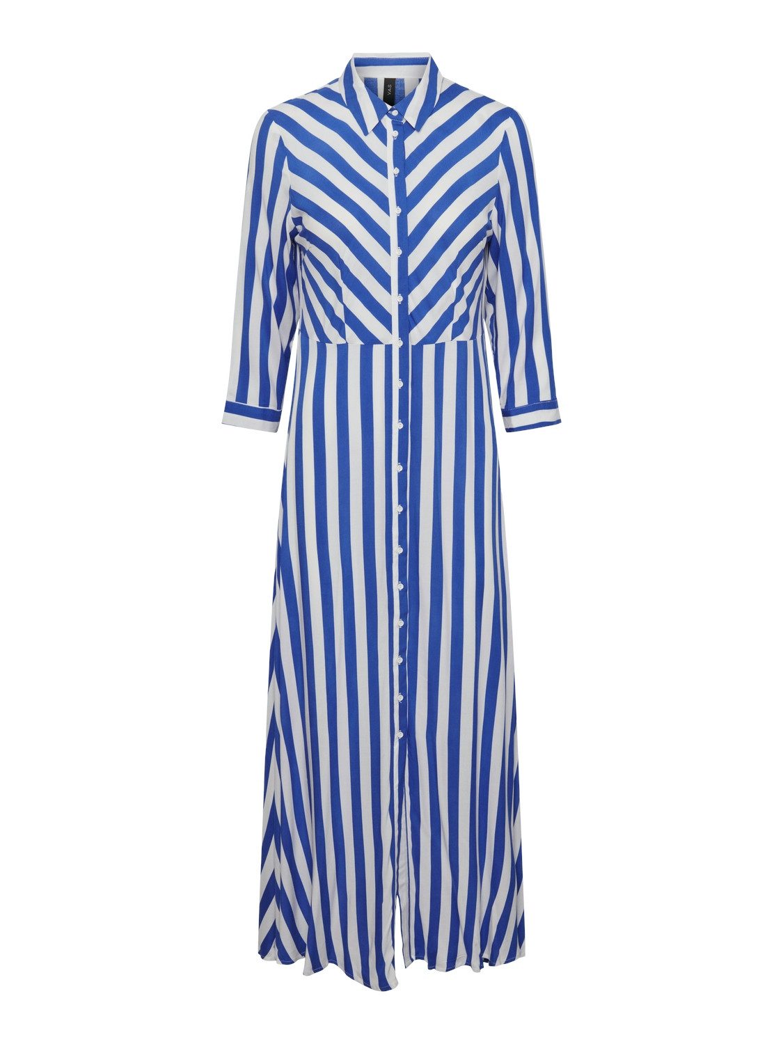 Y.A.S Jurk met overhemdkraag YASSAVANNA LONG SHIRT DRESS