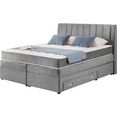places of style boxspring rickon incl. bedladen grijs