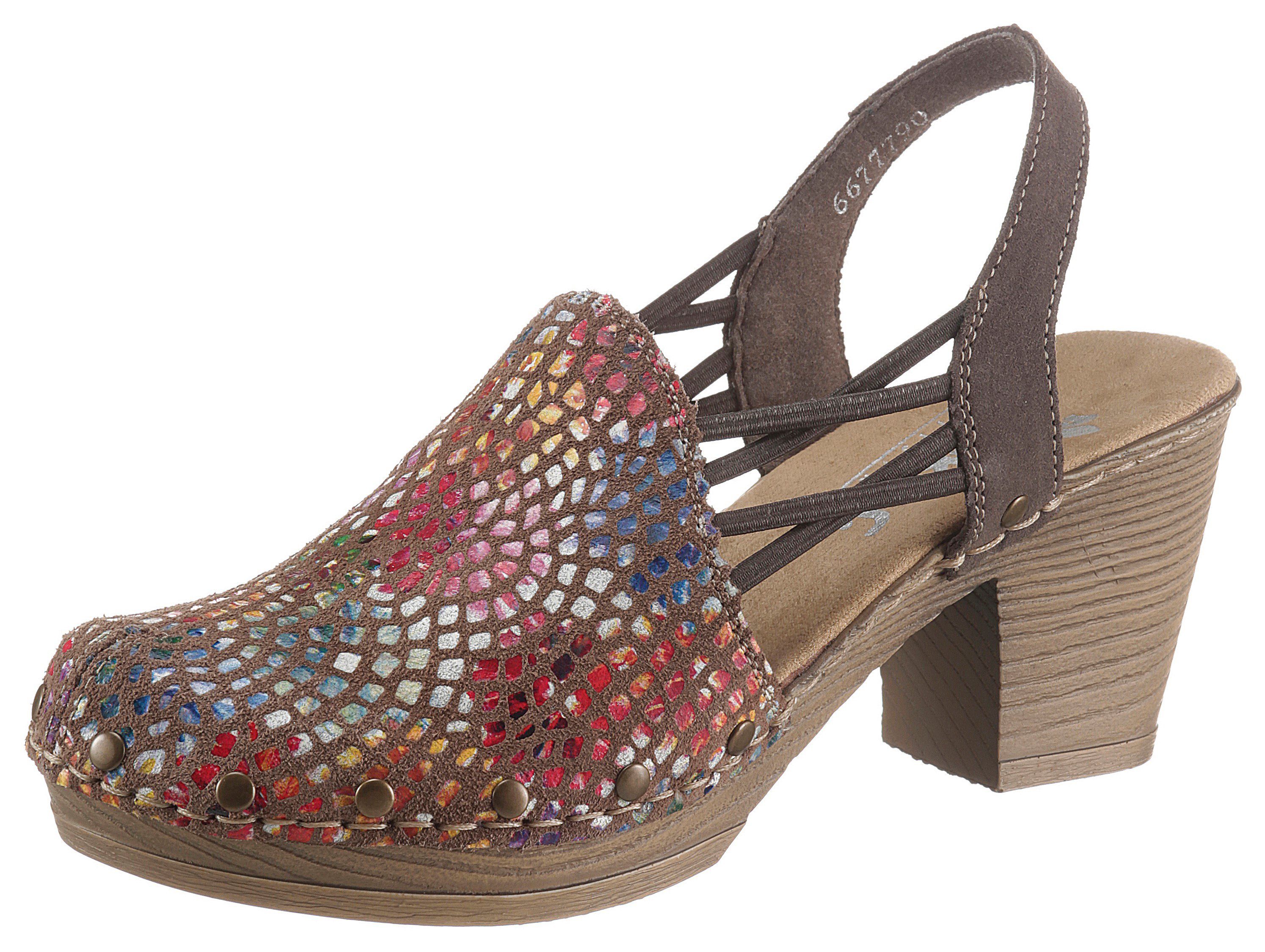 Rieker Slingback pumps met bloemenprint in de online shop | OTTO