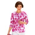 classic basics shirt met ronde hals roze