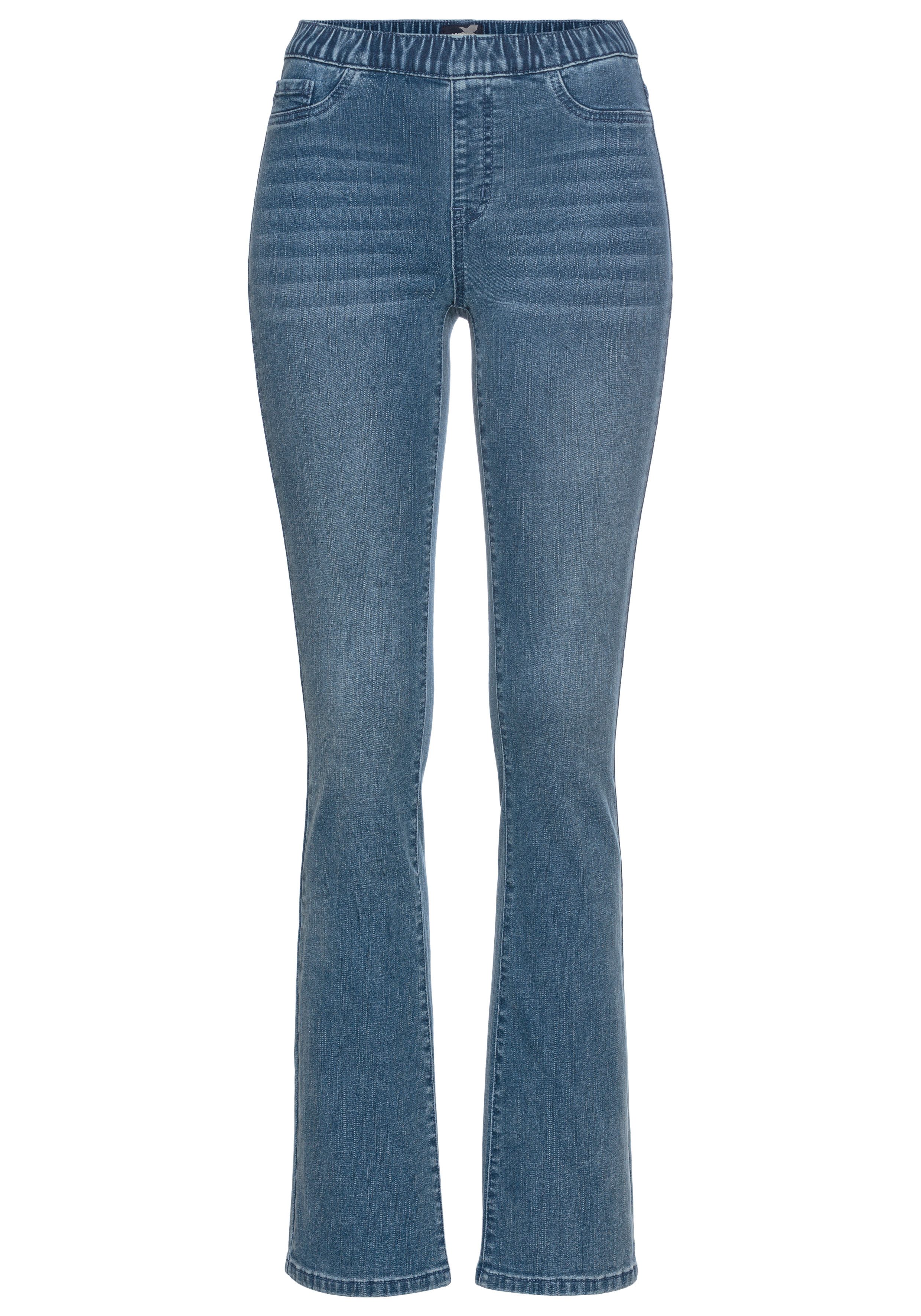 Arizona Jeggings Bootcut met lichte thermo-effect