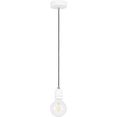 britop lighting hanglamp porcia decoratieve lamp van keramiek, bijpassende lm e27 - exclusief, made in europe (1 stuk) wit