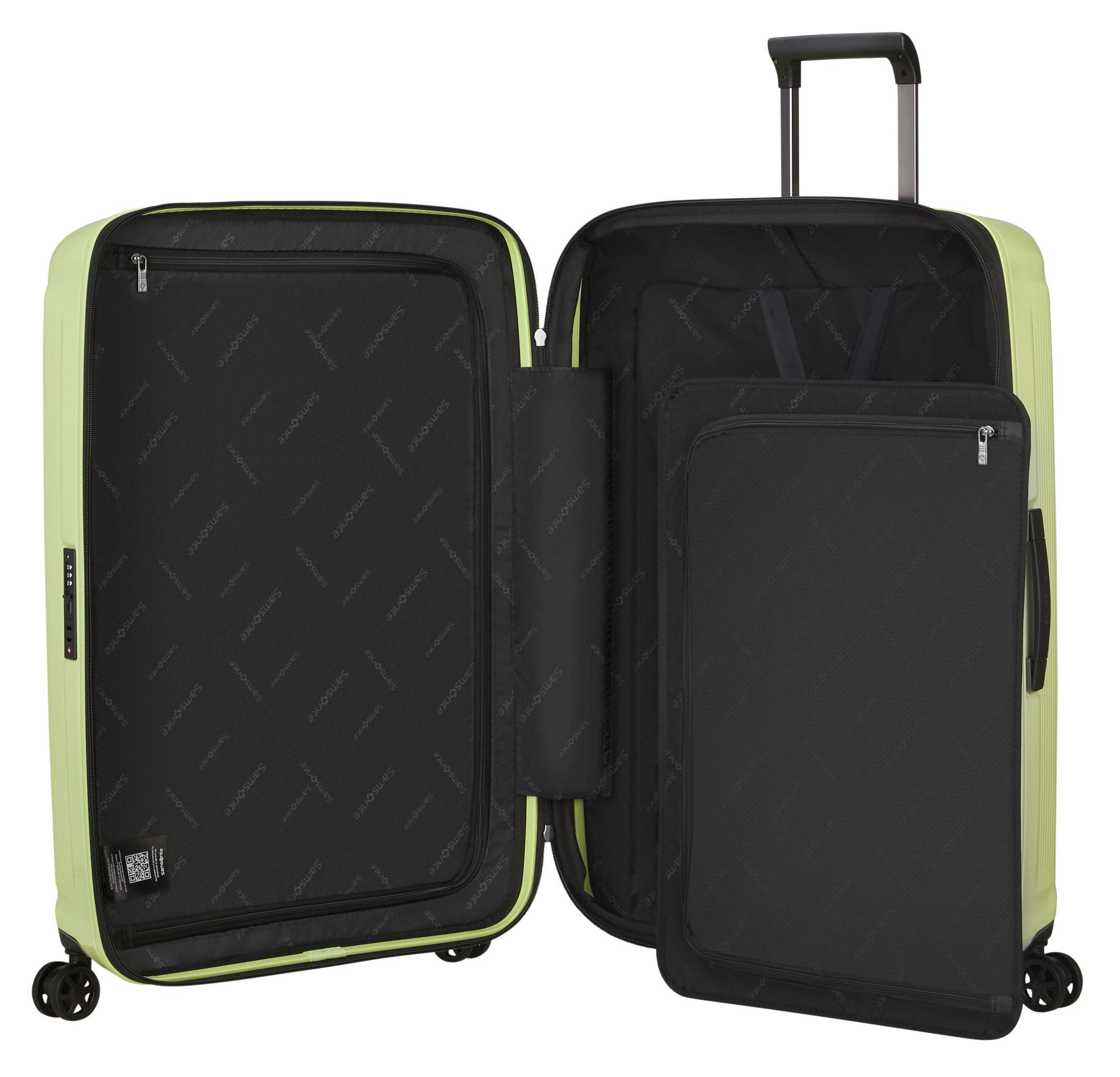 Samsonite Hardshell-trolley NUON, verschillende maten en kleuren Handbagage-koffer trolley reisbagage TSA-cijferslot USB-poort