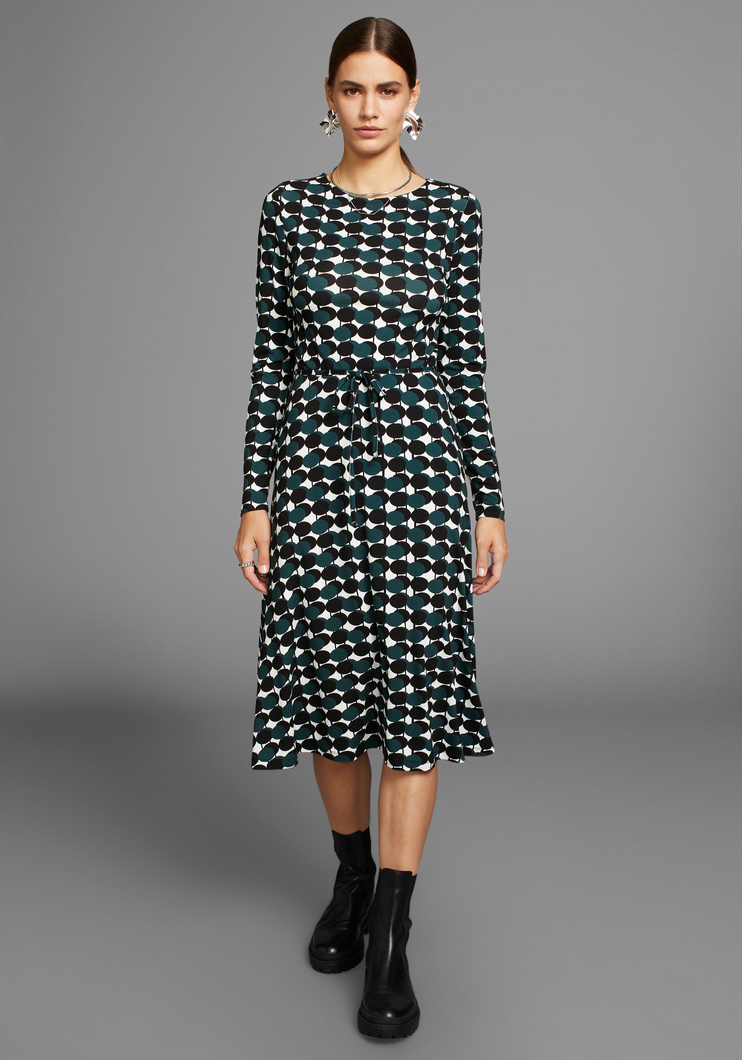 HECHTER PARIS Jerseyjurk met een moderne print - nieuwe collectie