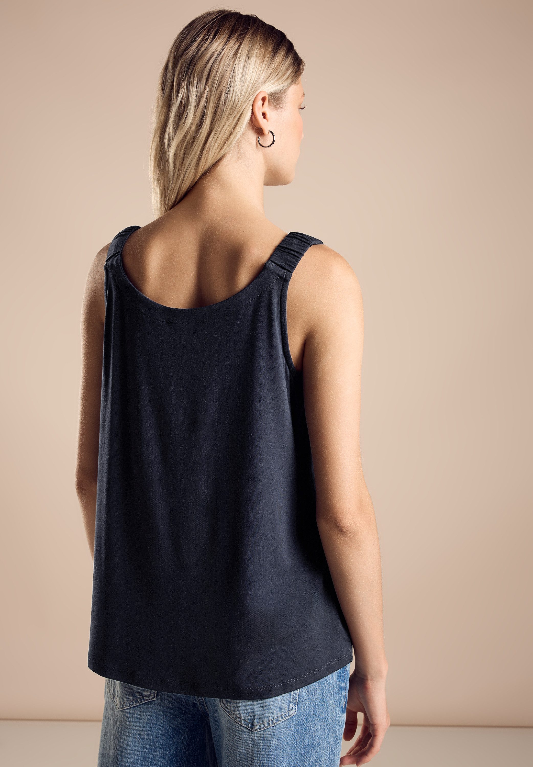 STREET ONE Shirttop met v-hals