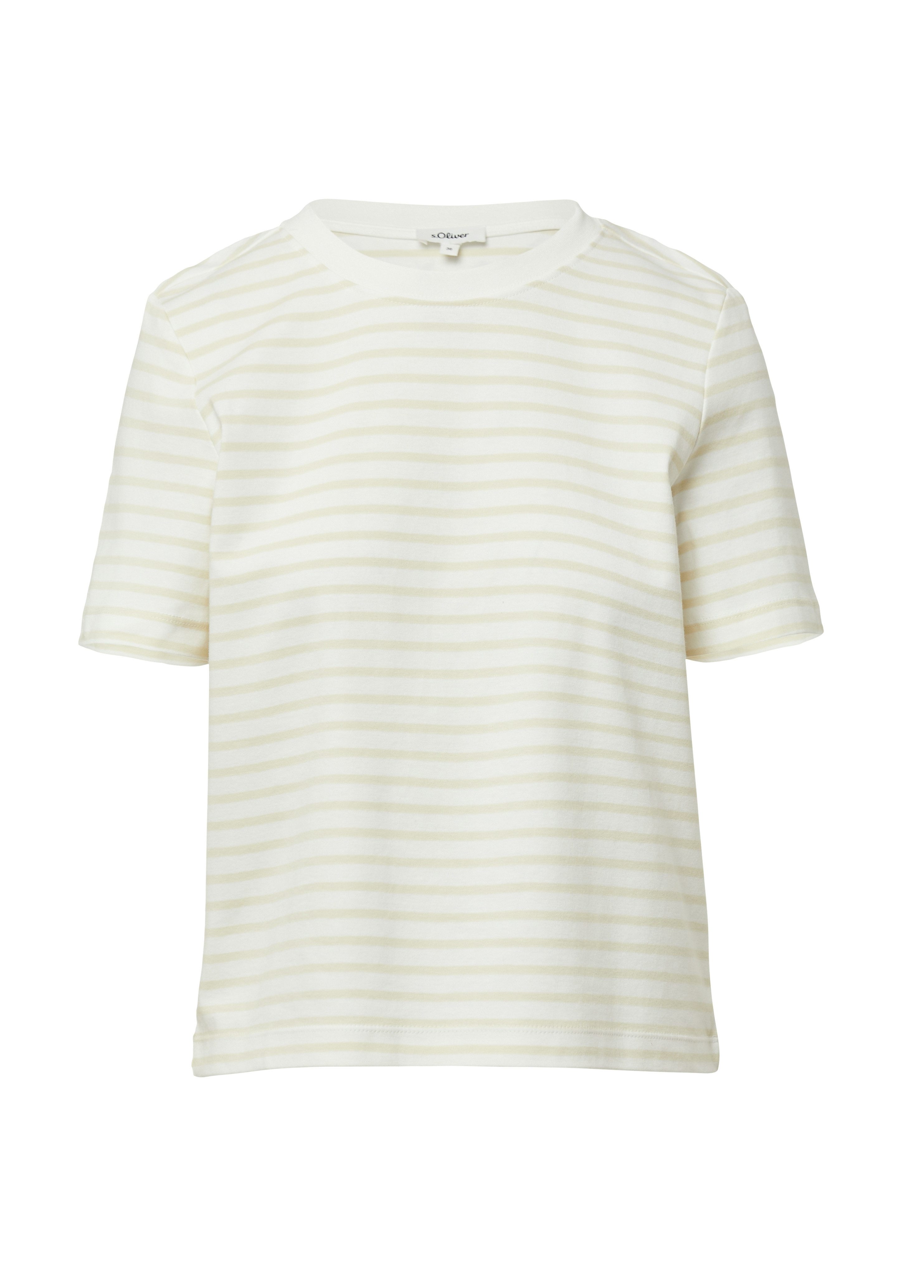 s.Oliver T-shirt met streepmotief