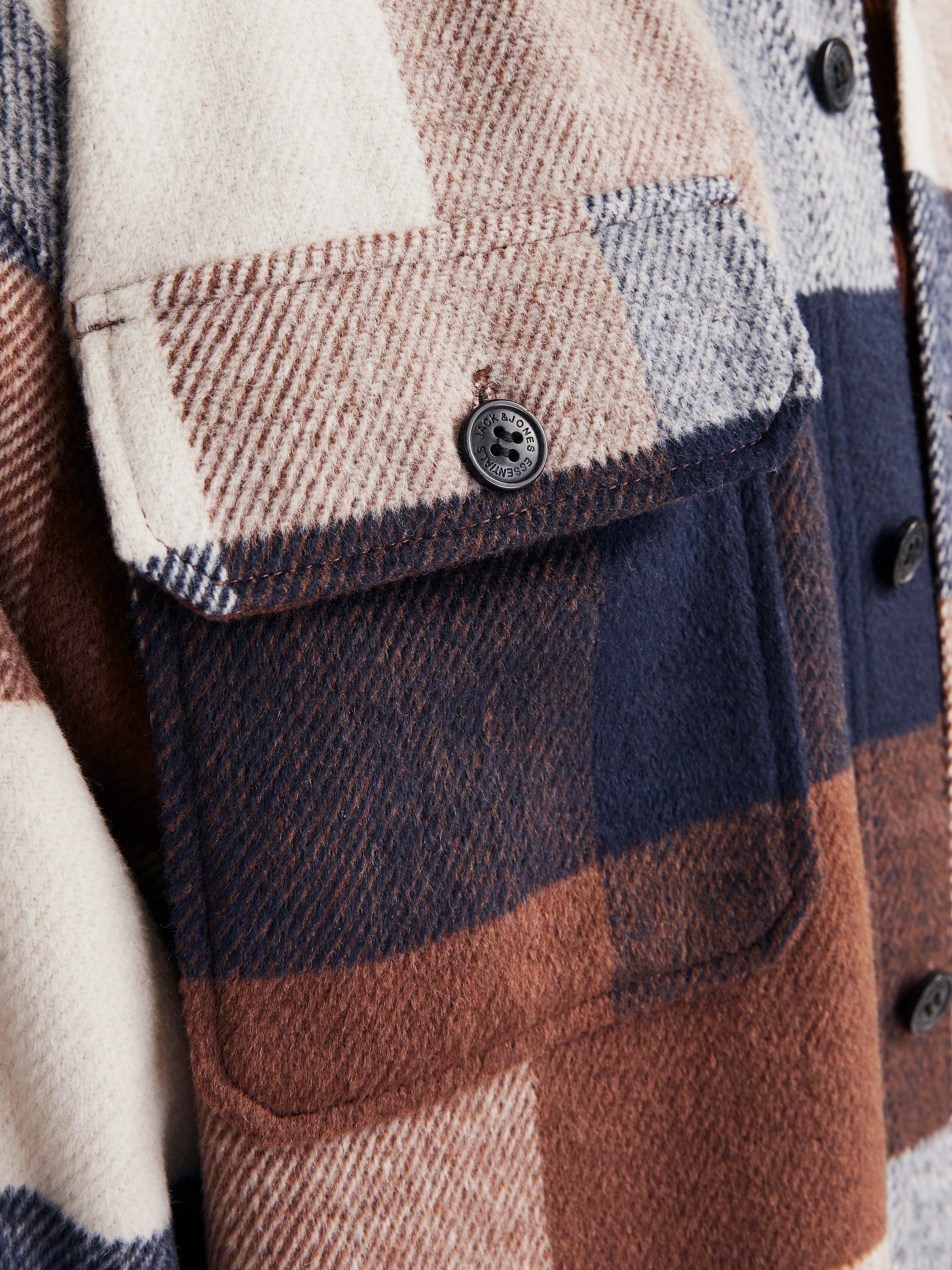 Jack & Jones Overhemd met lange mouwen JJEBRADLEY OLLIE OVERSHIRT LS NOOS