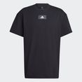 adidas sportswear t-shirt essentials feelvivid drop shoulder zwart
