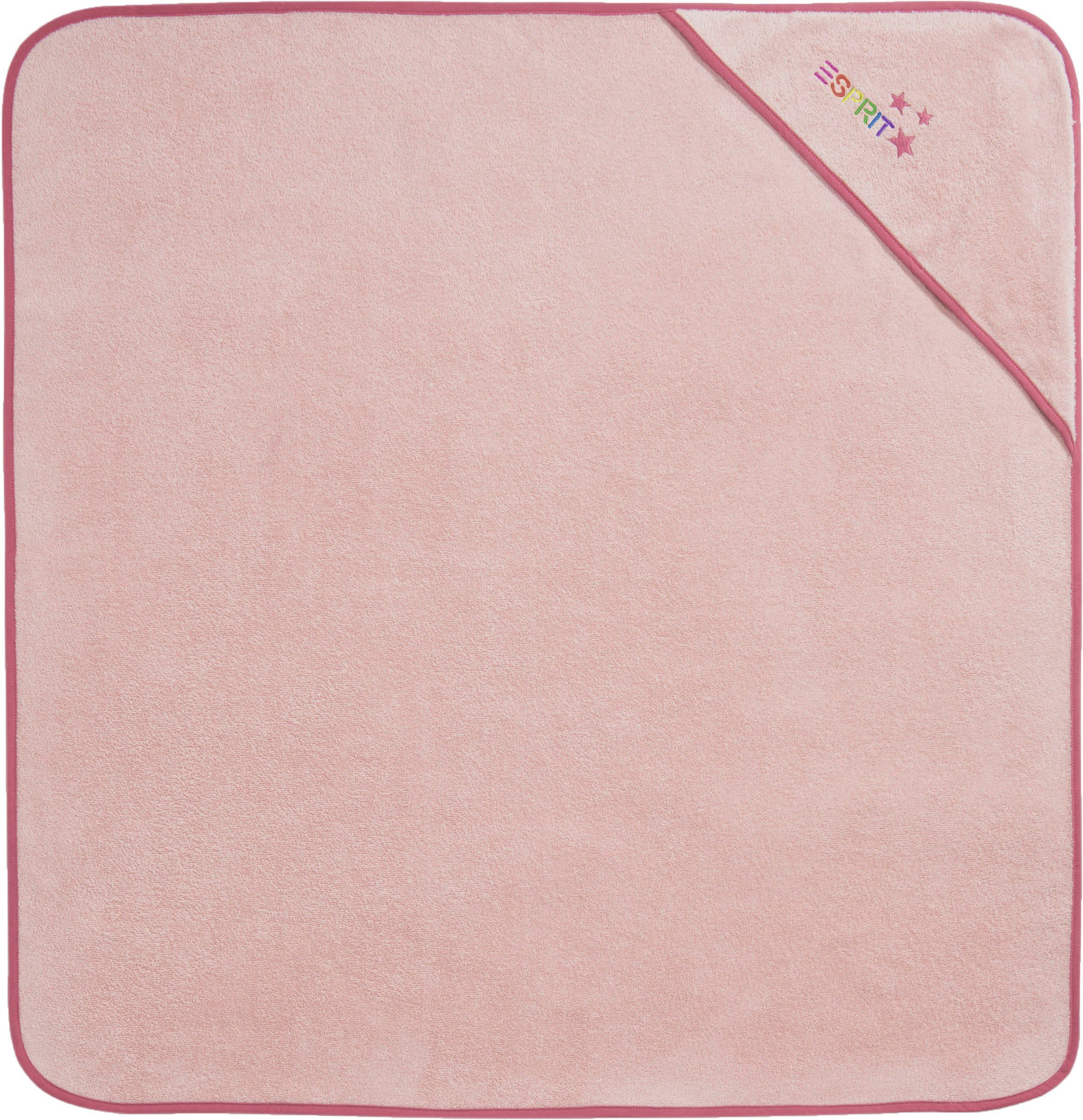 Esprit Handdoek met capuchon Baby Stardust Baby badhanddoek met borduursel op de capuchon (1 stuk)