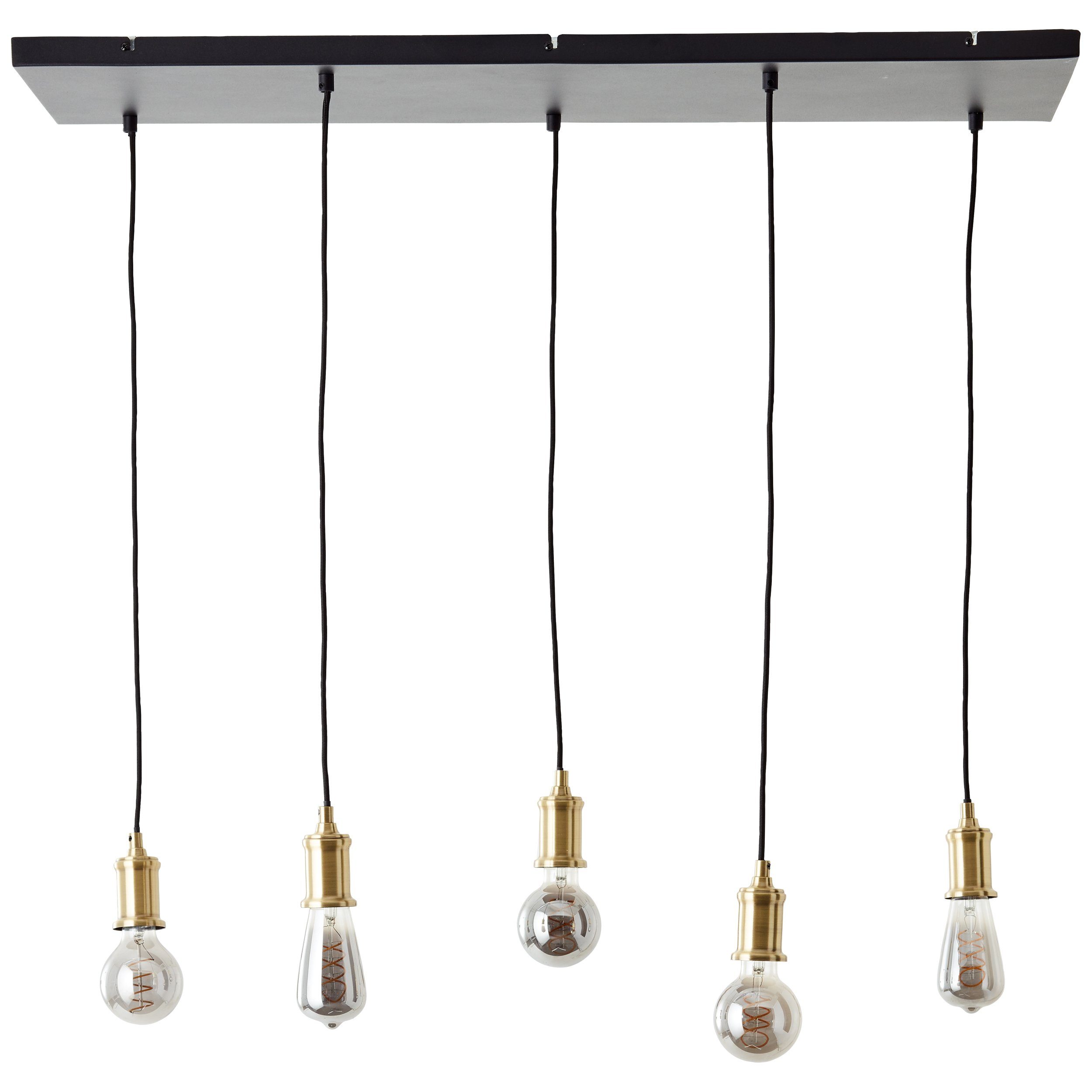 Brilliant Hanglamp Darcia met 5 pendels 99814-06