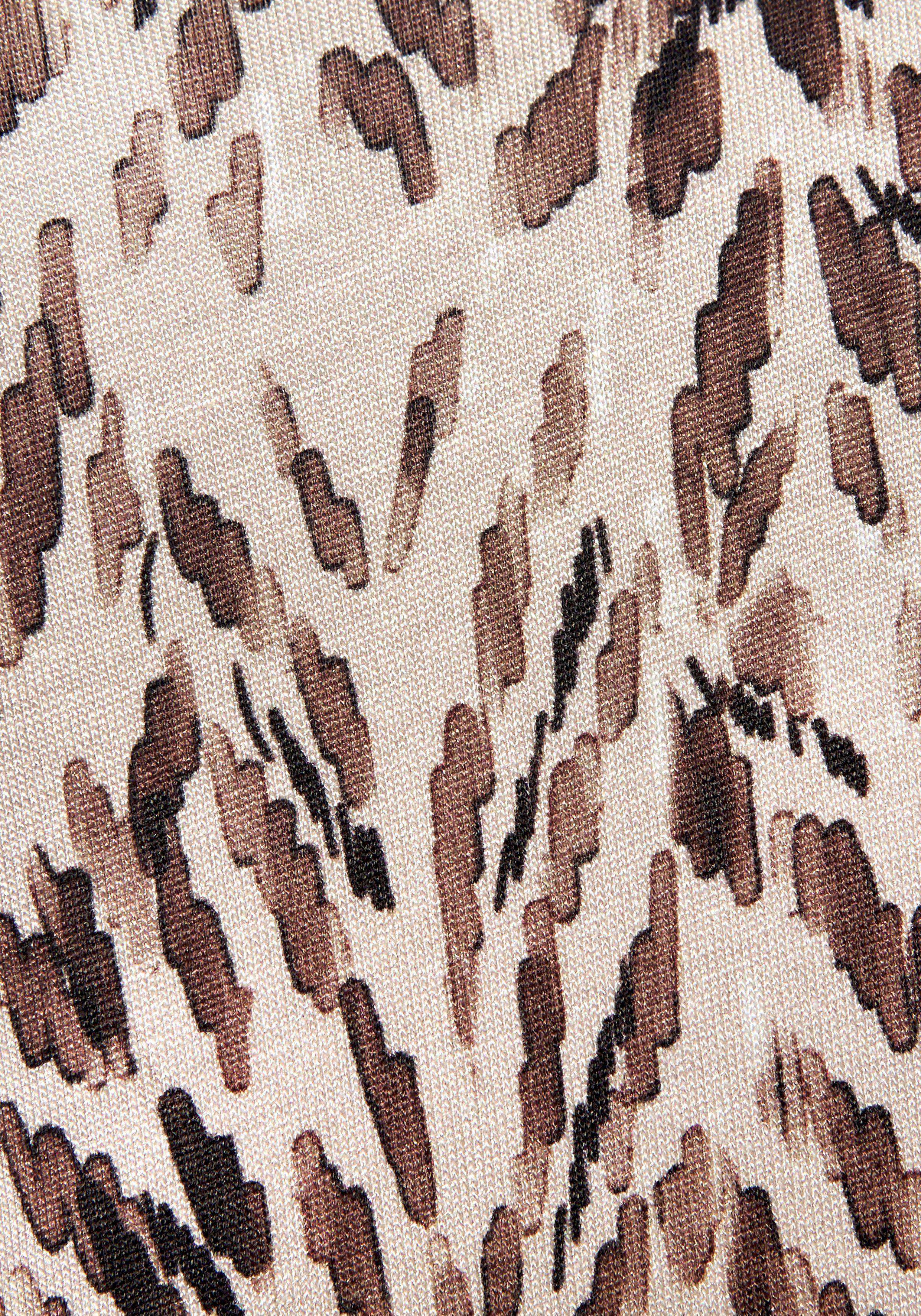 Lascana Strandjurk met alloverprint, zomerjurk