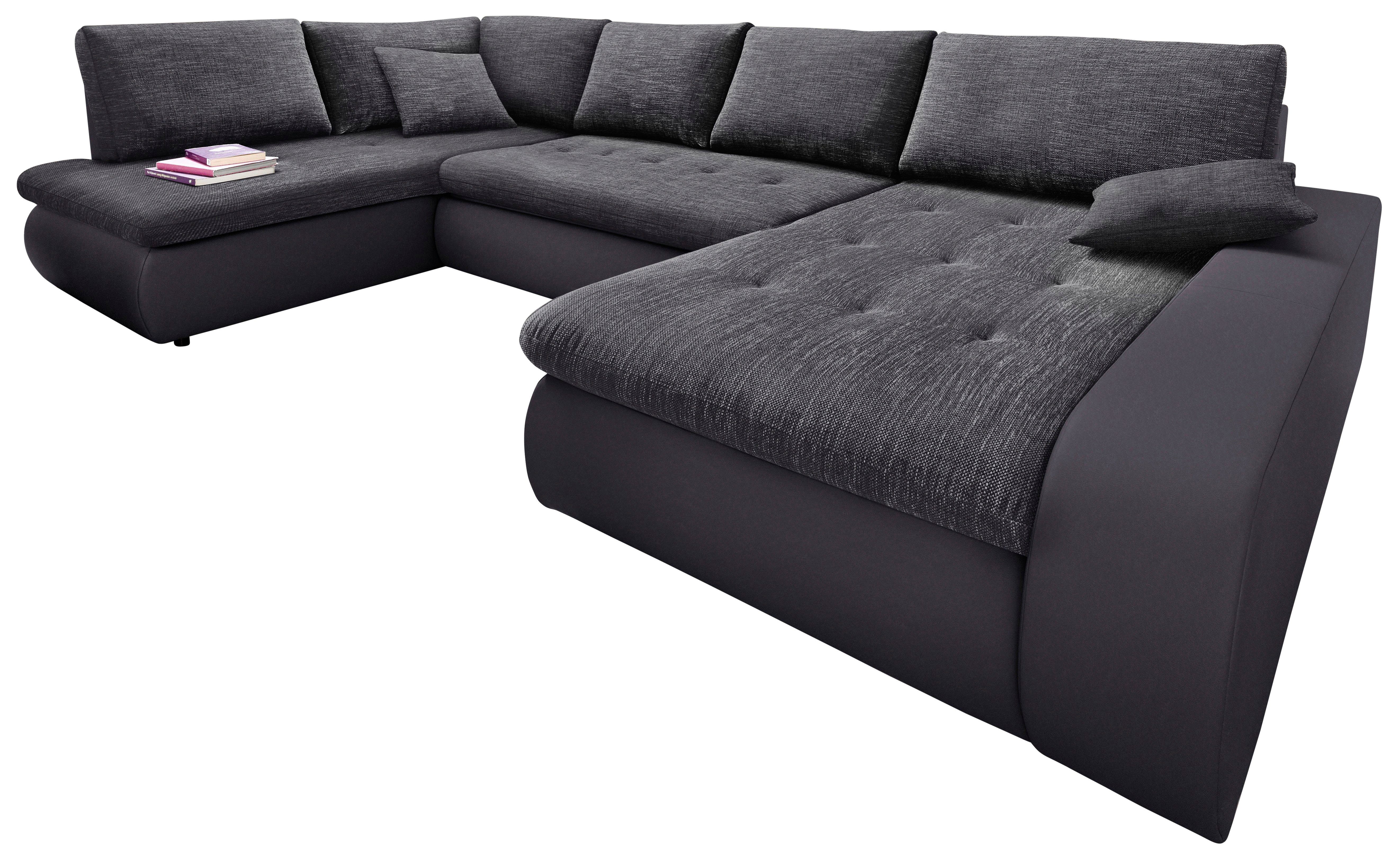 TRENDMANUFAKTUR Zithoek Indie, geweldig zitcomfort, uitgebreide detailafwerking, U-vorm
