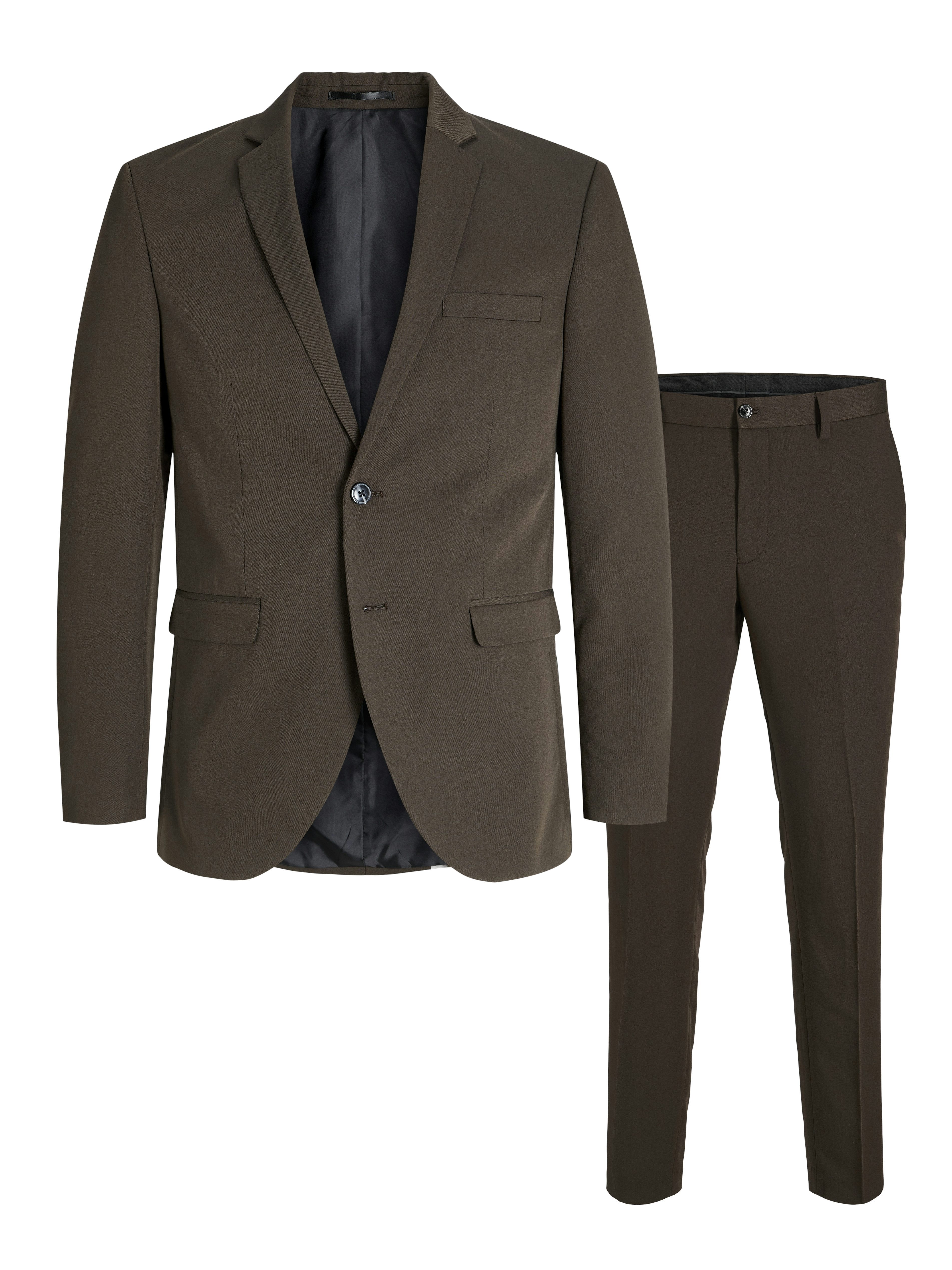 Jack & Jones Pak JPRFRANCO Extra smal, onderhoudsvriendelijk, stijlvol met vallende revers (set, 2-delig)