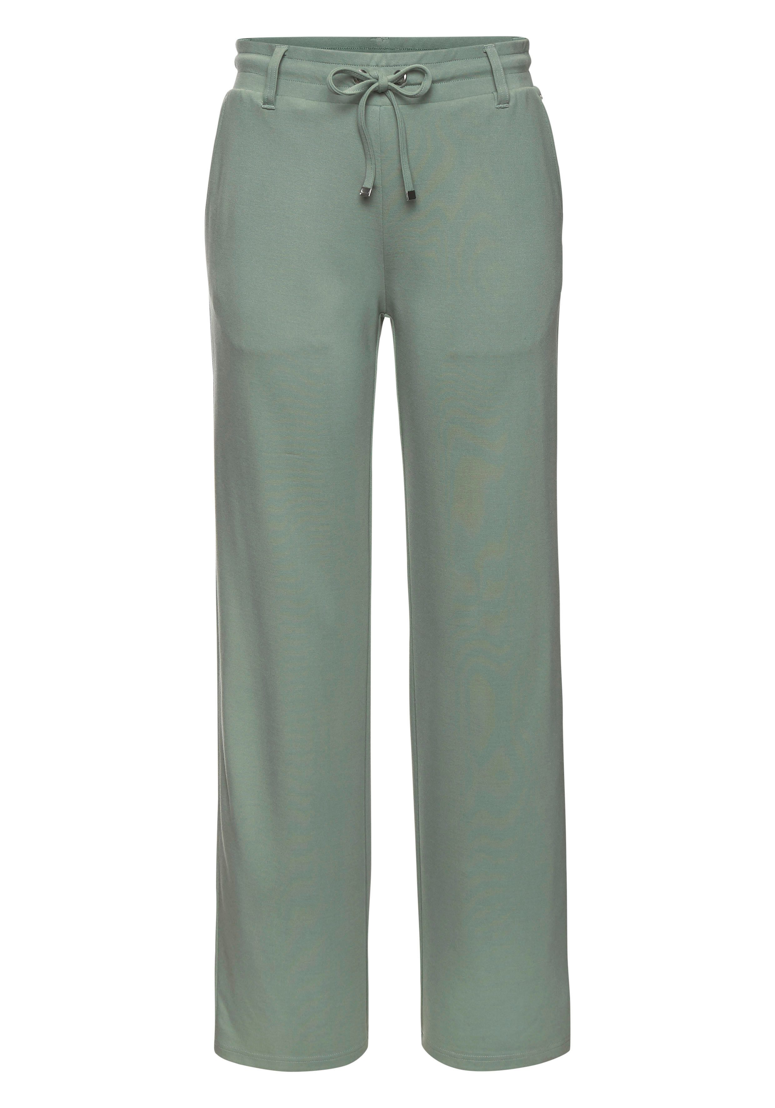 Lascana Homewearbroek in zacht vloeiend materiaal, loungewear