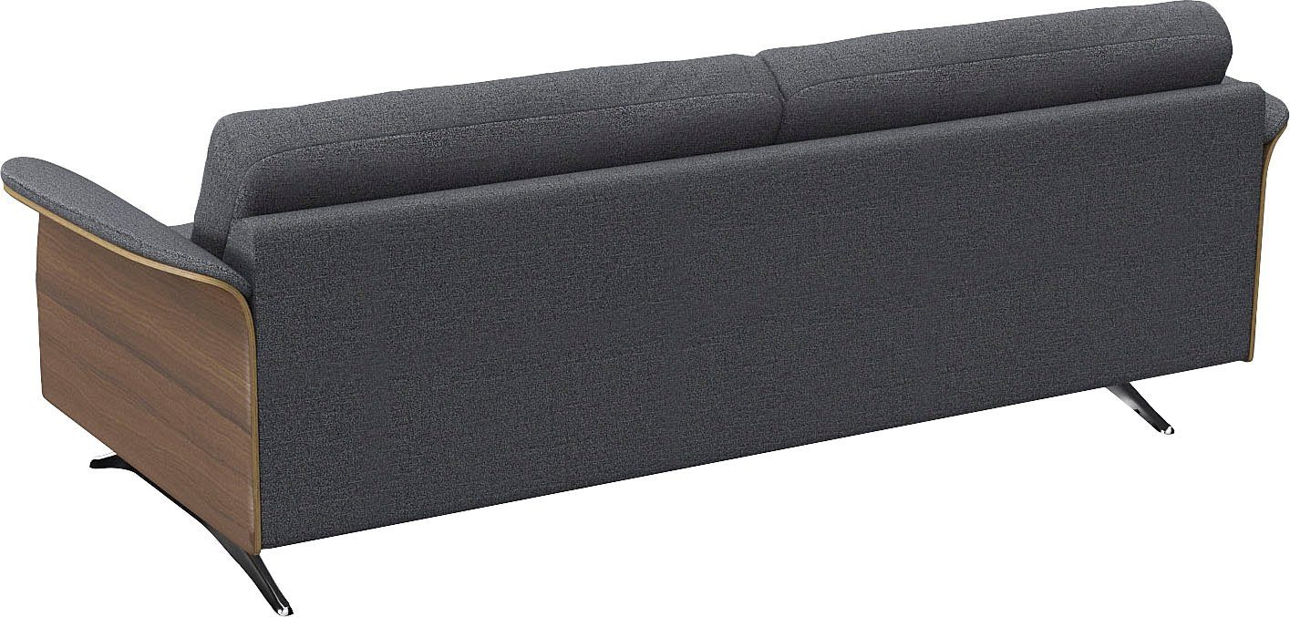 FLEXLUX 3-zitsbank Glow designbank, comfortabel en comfortabel door hoogwaardige zitconstructie