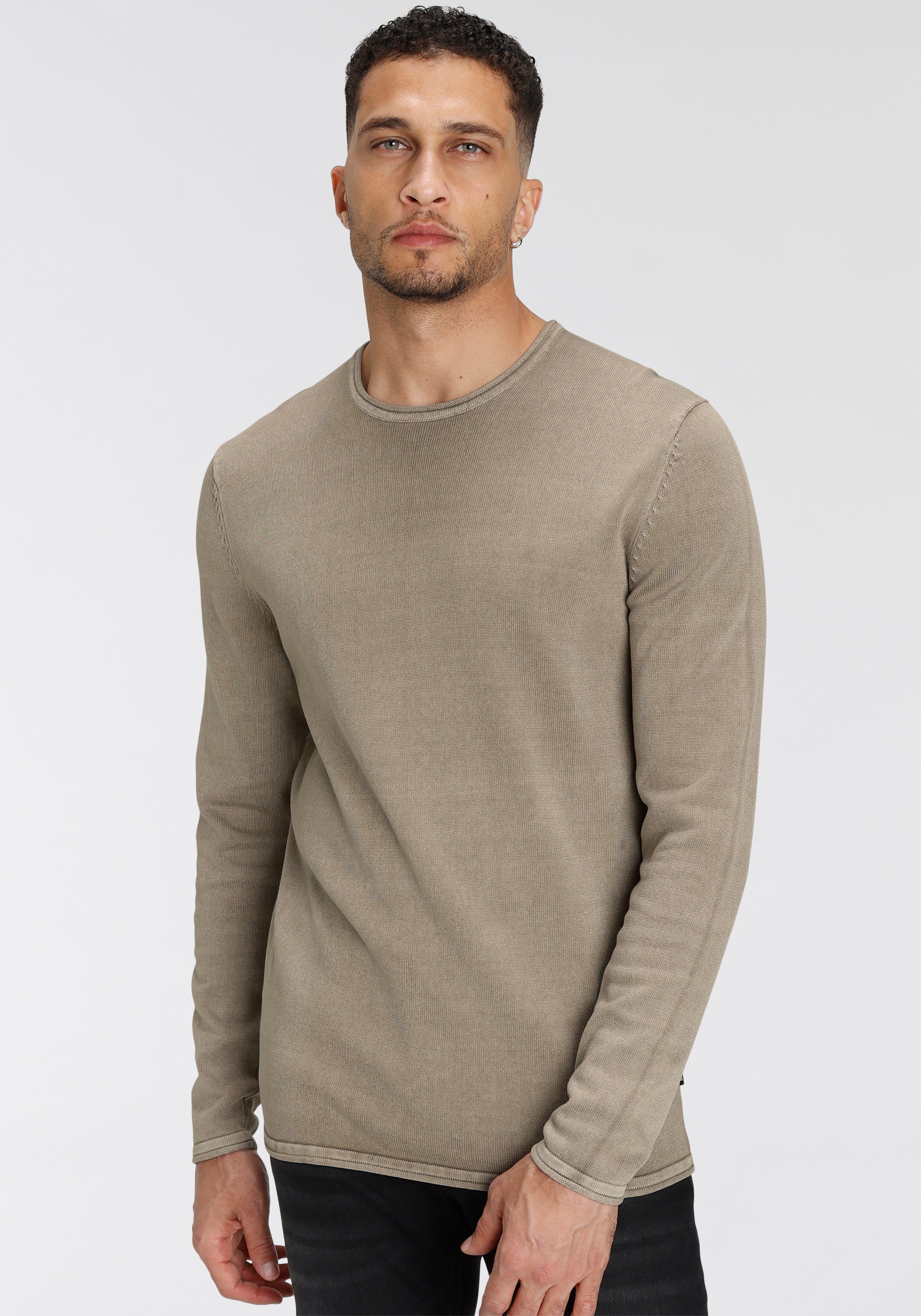 ONLY & SONS Trui met ronde hals OS WASH CREW KNIT CS