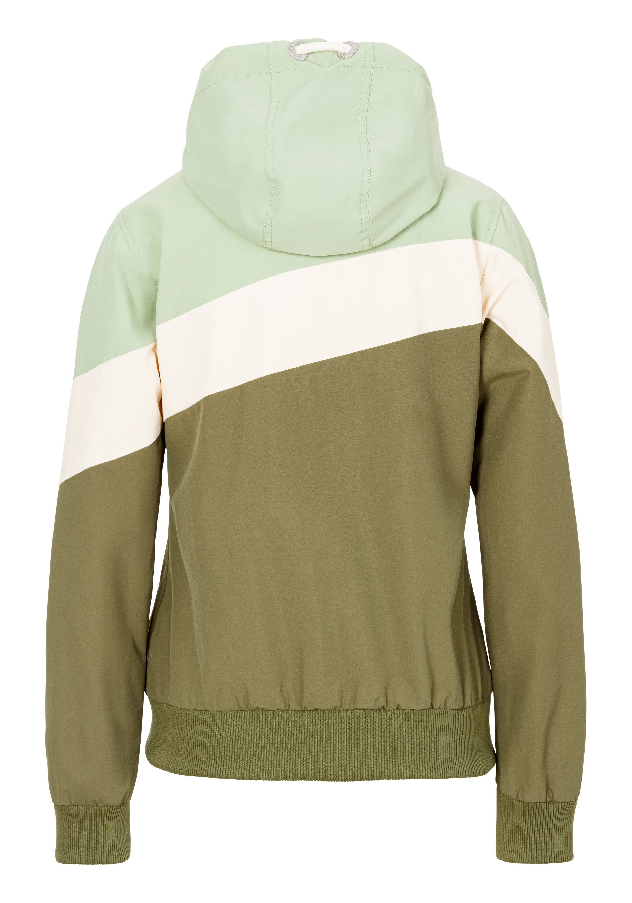 Ragwear Functioneel jack NUGGIE OMBRE O Tussenjas van waterafstotend materiaal