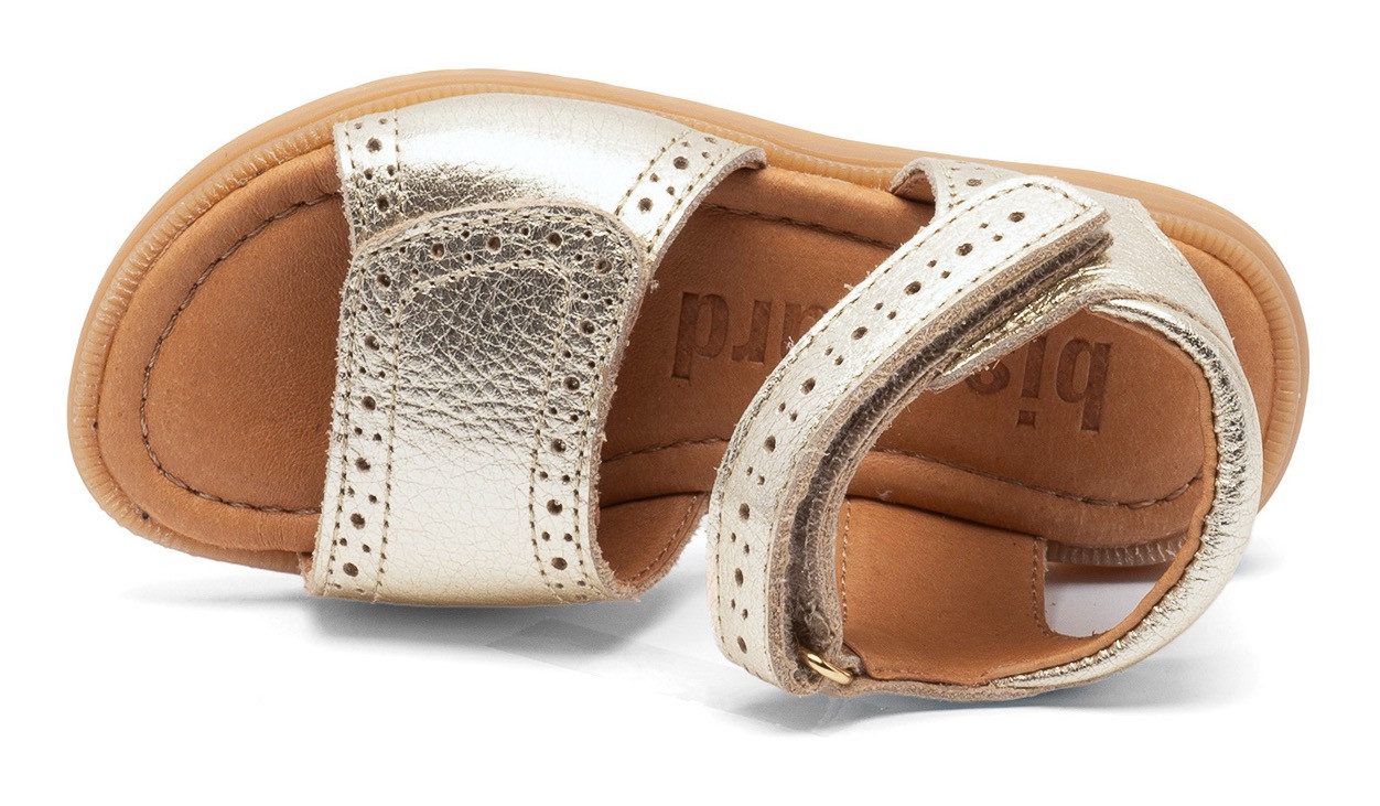 Bisgaard Sandalen Andrea Breedte: normaal , feestdagsschoen, meisjes schoen met klittenband, maat sjabloon te downloaden