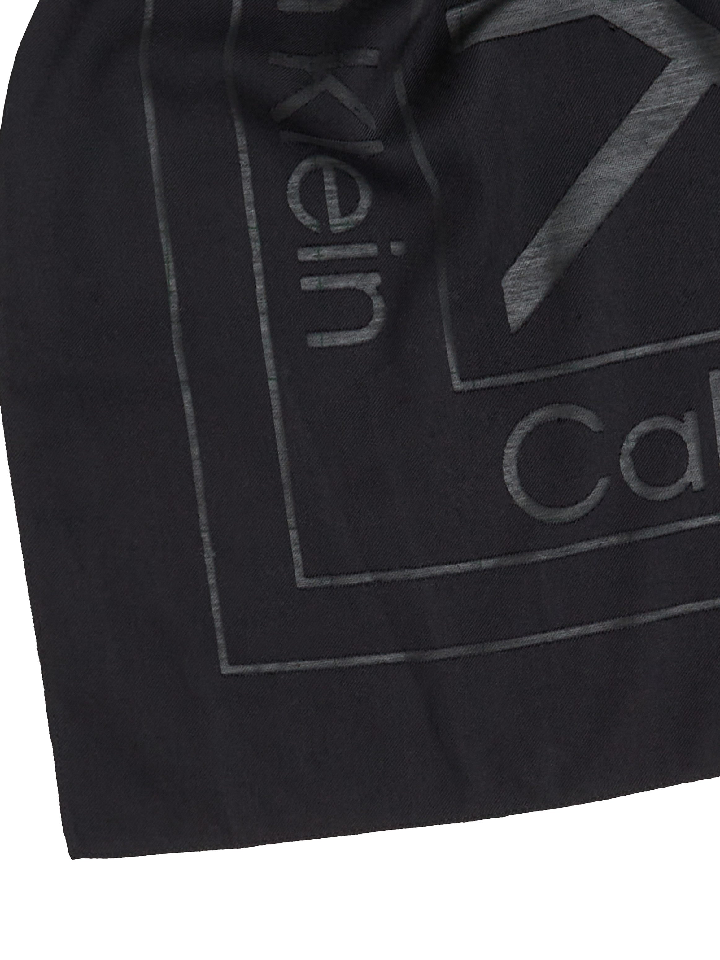 Calvin Klein Sjaal BURNOUT LARGE MONOGRAM SCARF