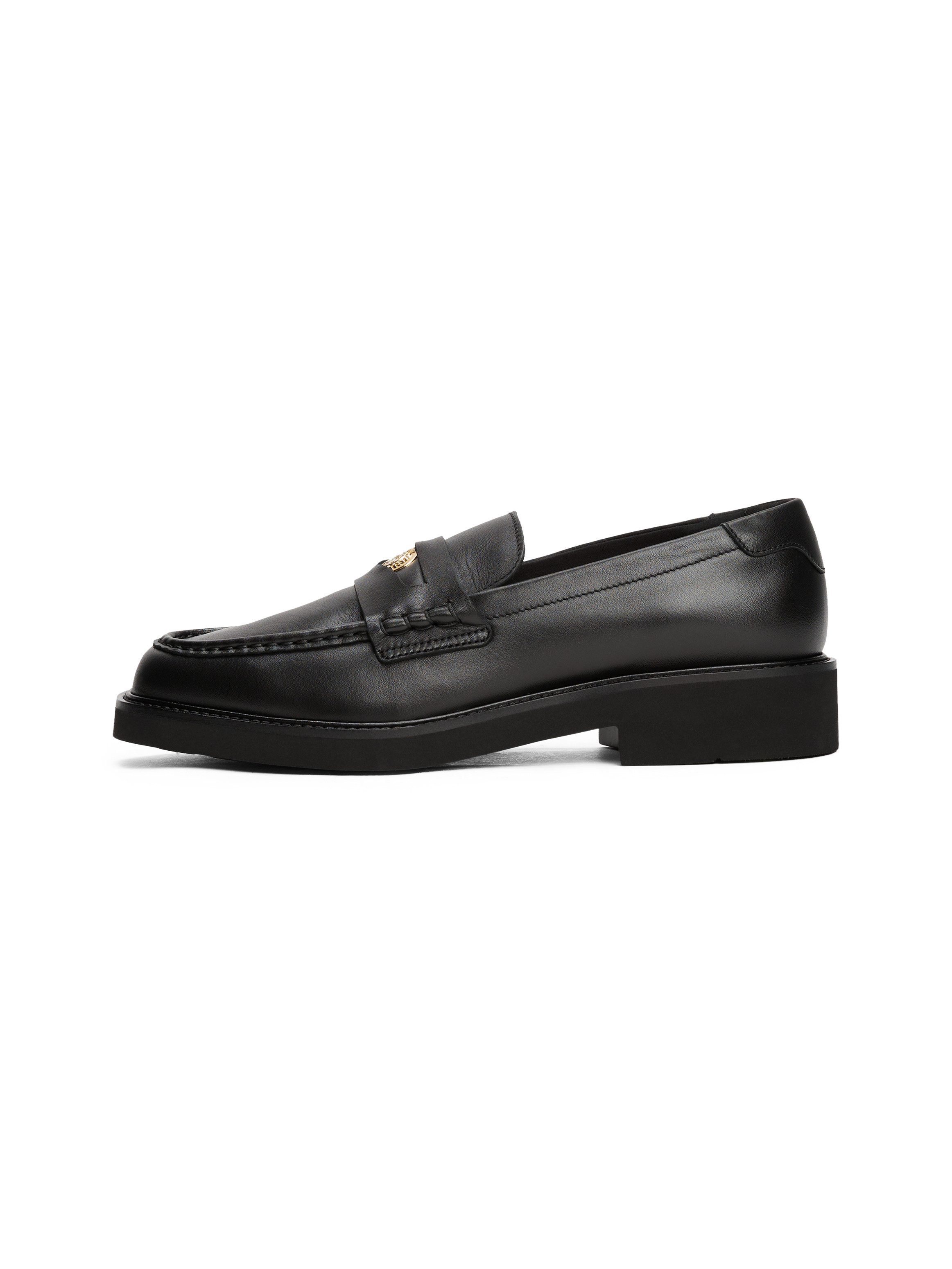 Tommy Hilfiger Loafers CREST SQUARISH TOE PENNY LOAFER