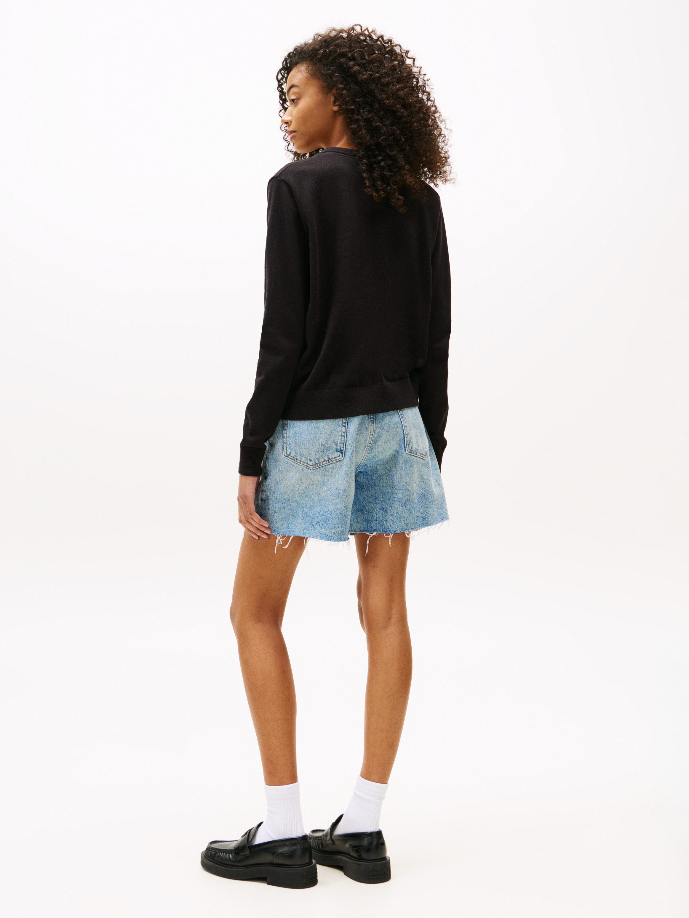 TOMMY JEANS Trui met V-hals TJW ESSENTIAL VNECK SWEATER EXT