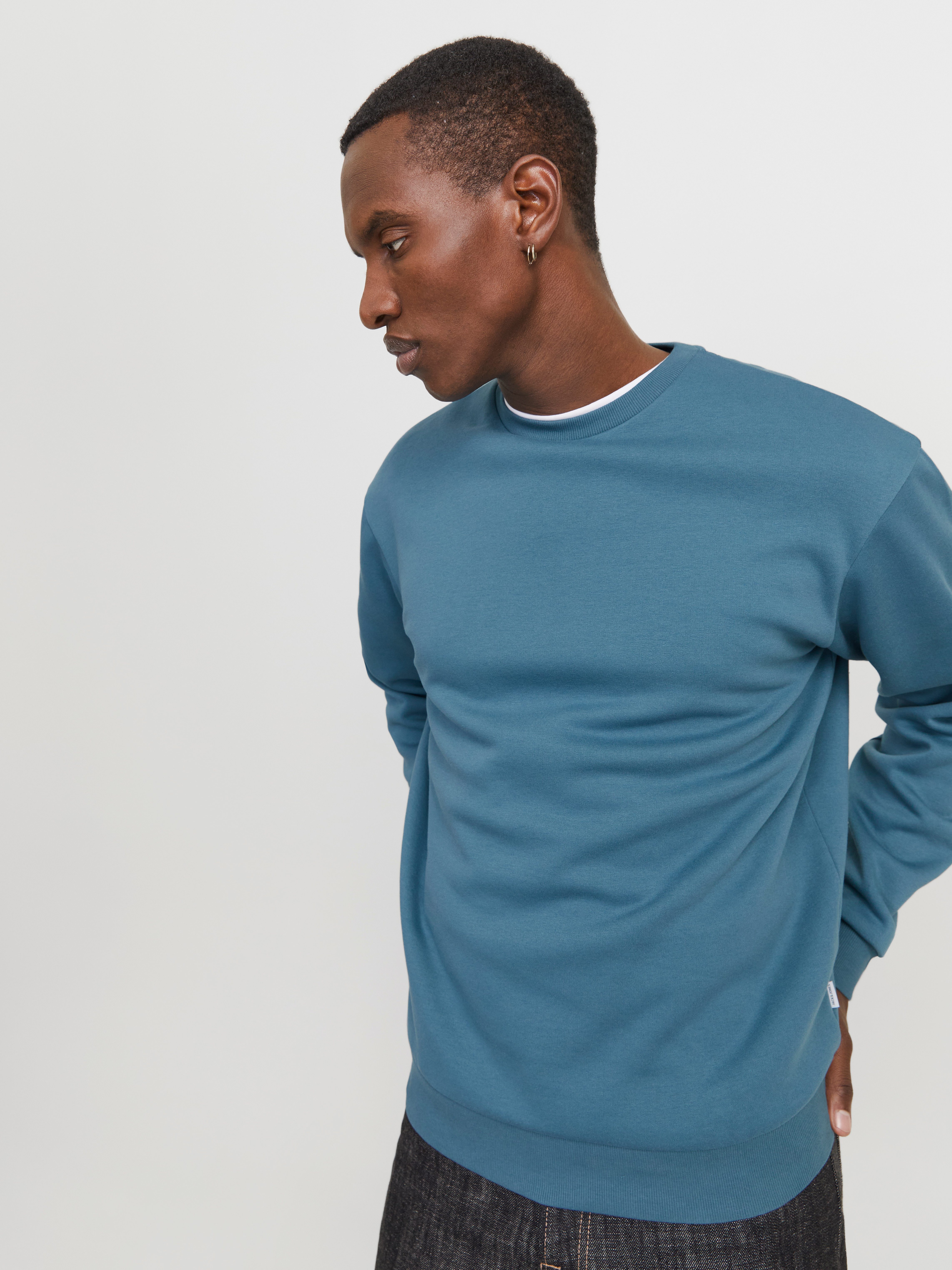 Jack & Jones Sweatshirt JJEBRADLEY SWEAT CREW NOOS