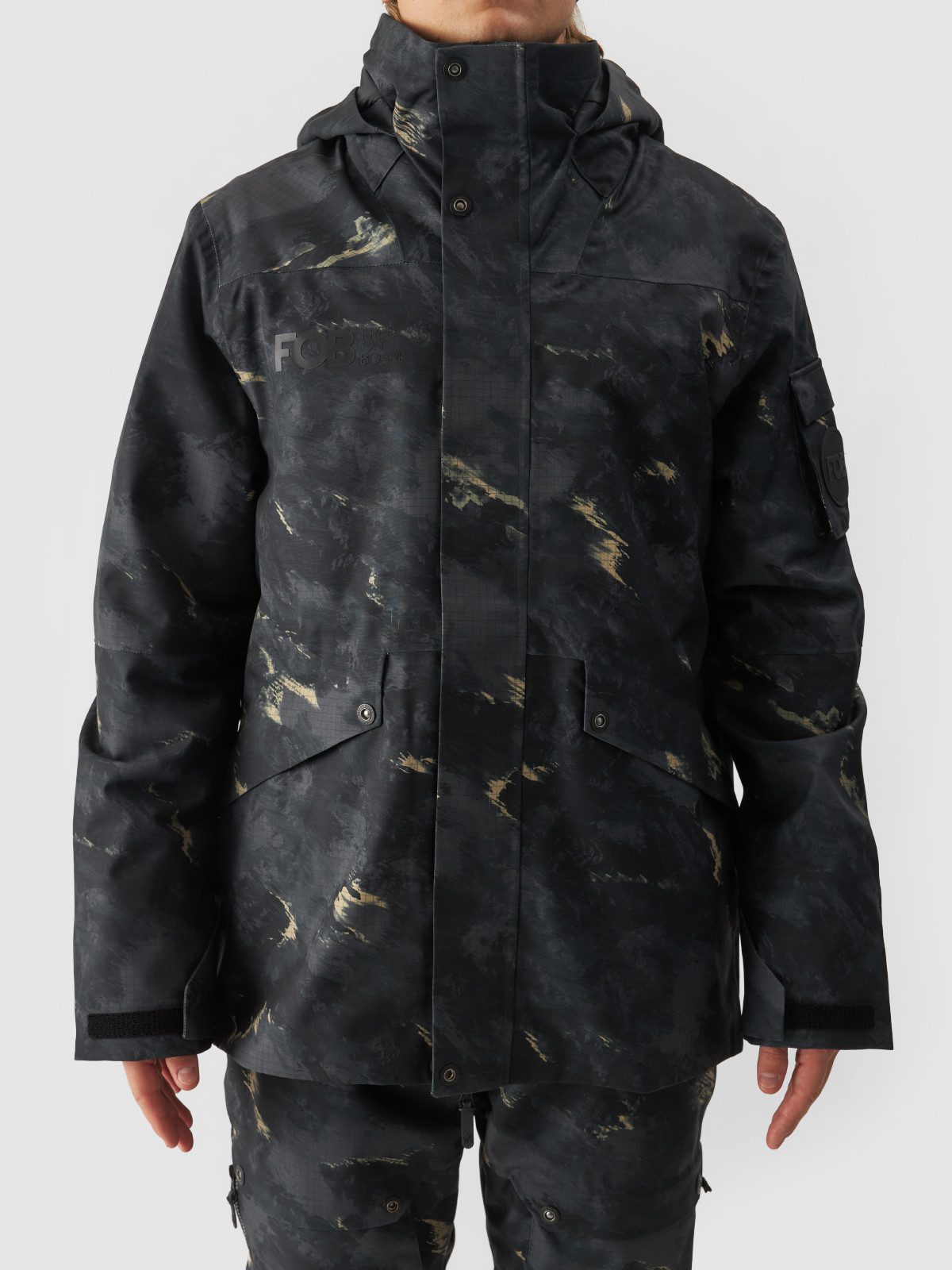 OTTO 4F Ski-jack heren wintersportjassen maat XL zwart
