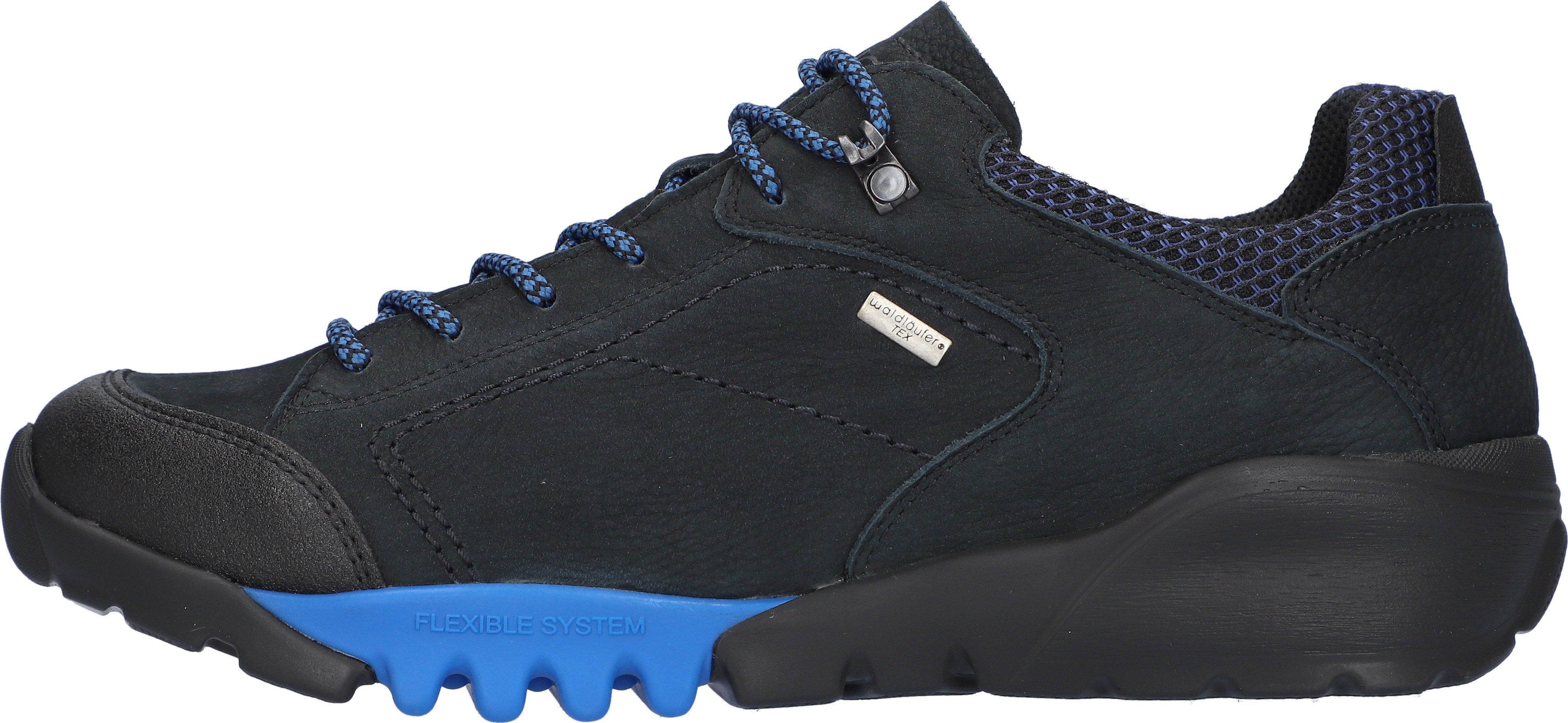 Waldläufer Veterschoenen H-FRITZ , vrijetijdsschoen, outdoorschoen, sneaker in tex-uitvoering, h-breedte