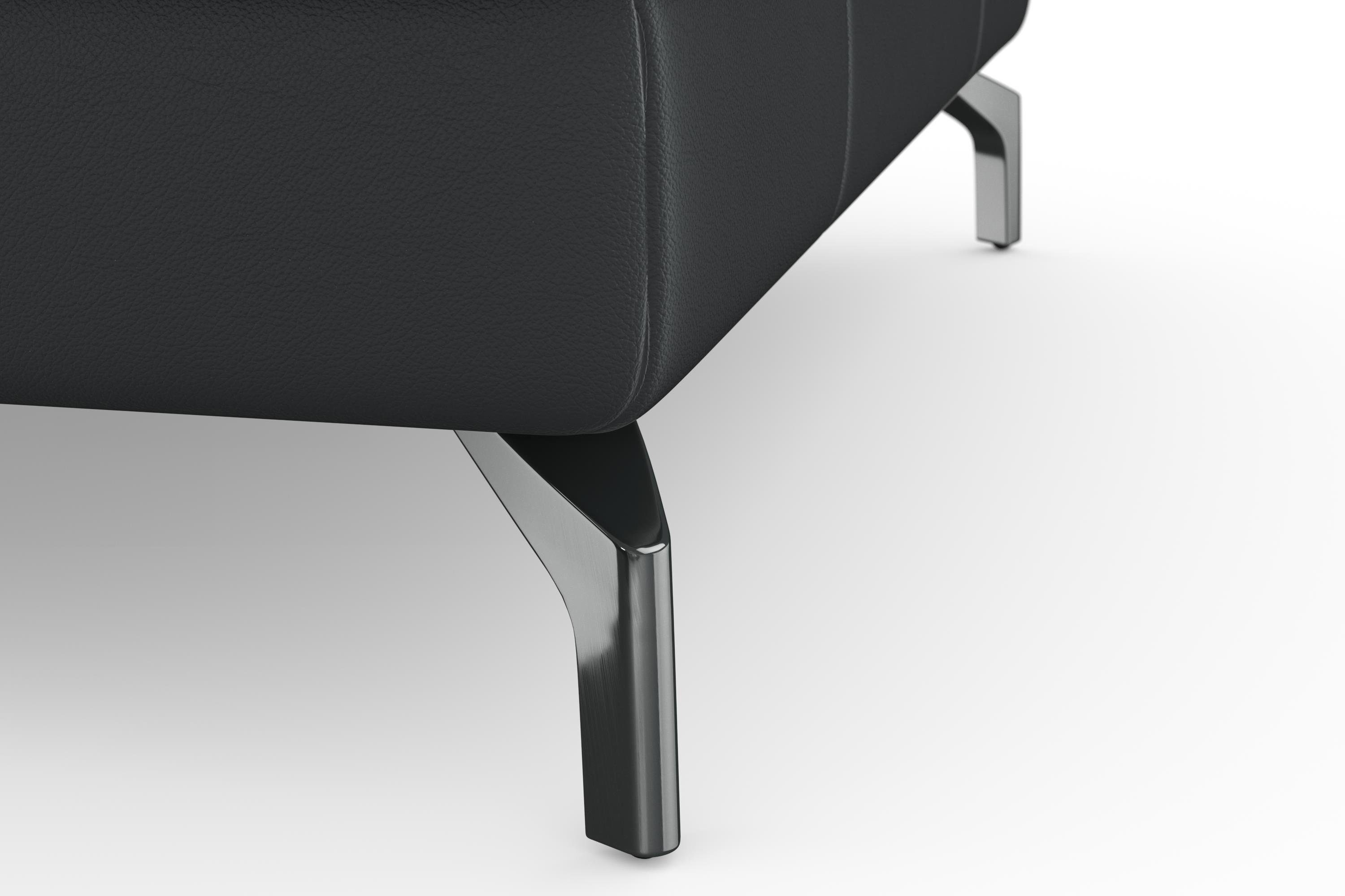 sit&more Zithoek Bendigo U-vorm inclusief zitdiepteverstelling, bodemvrijheid 12 cm, in 2 pootkleuren