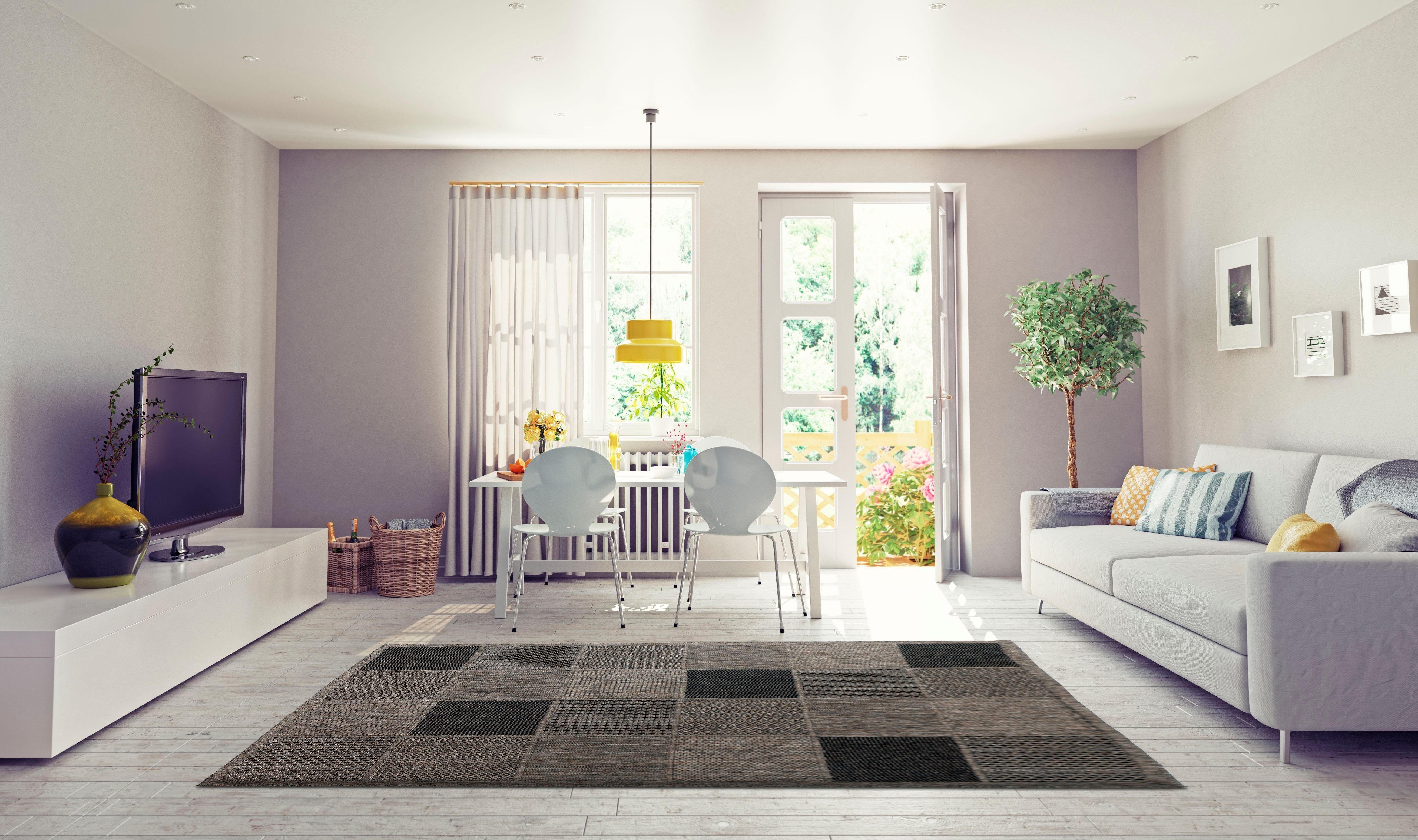 my home Vloerkleed Kaspar Geschikt voor binnen en buiten, woonkamer