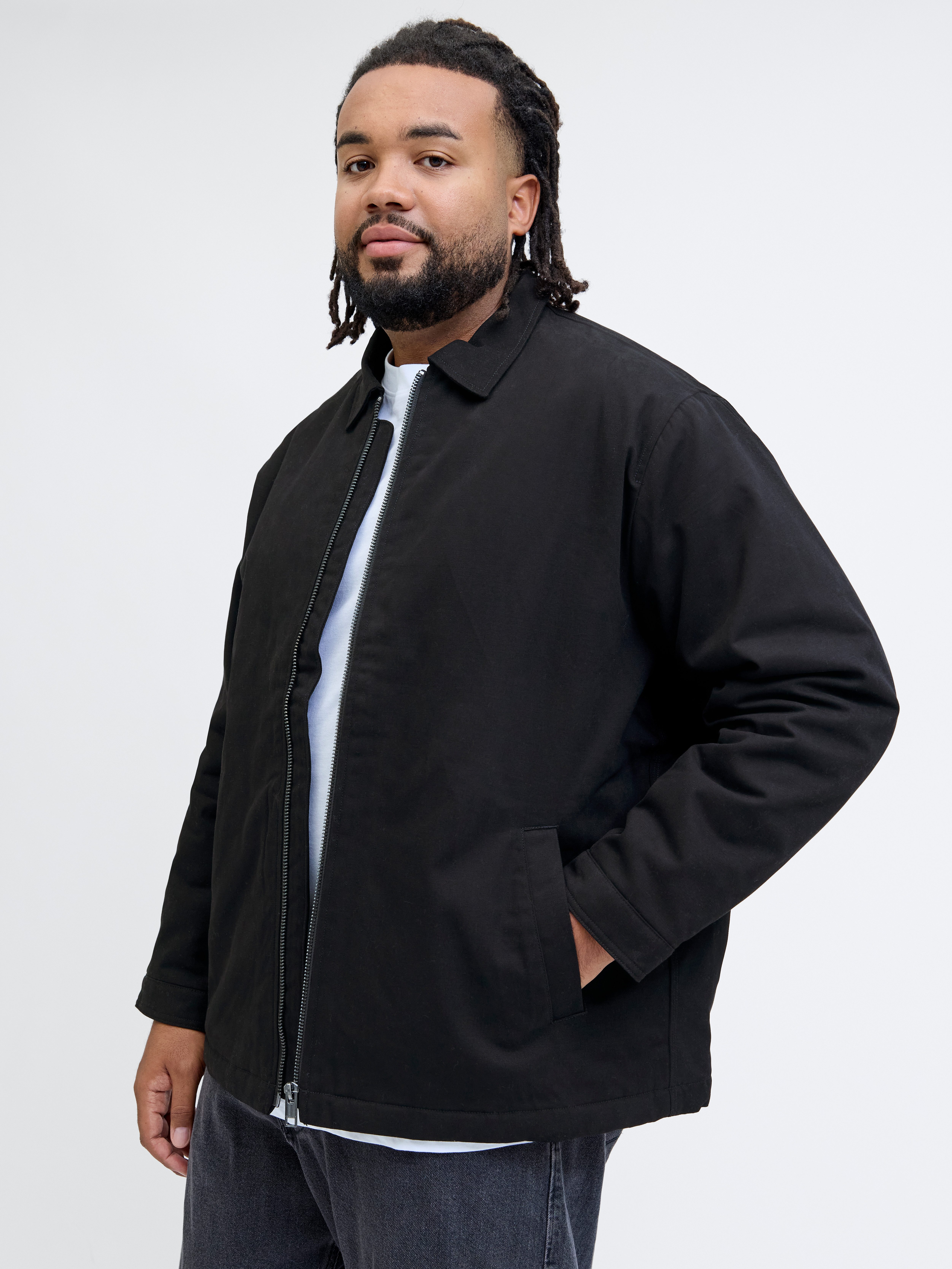 Jack & Jones PlusSize Outdoorjack JJEDOVER WORKER JACKET SN PLS