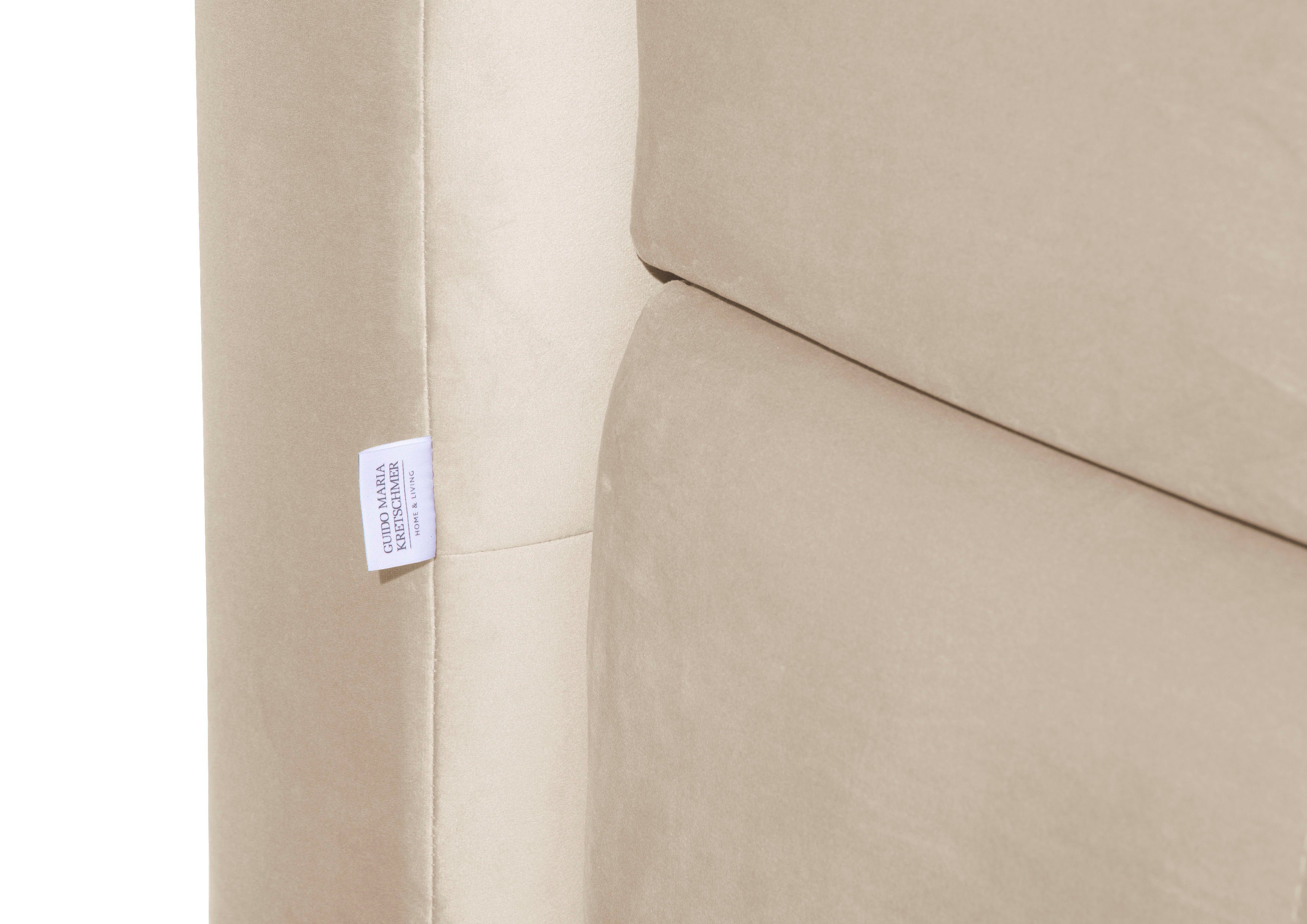 Guido Maria Kretschmer Home&Living Boxspring Wehma incl. matrastopper voor 3 verschillende matrassen, ook in fluwelen stof