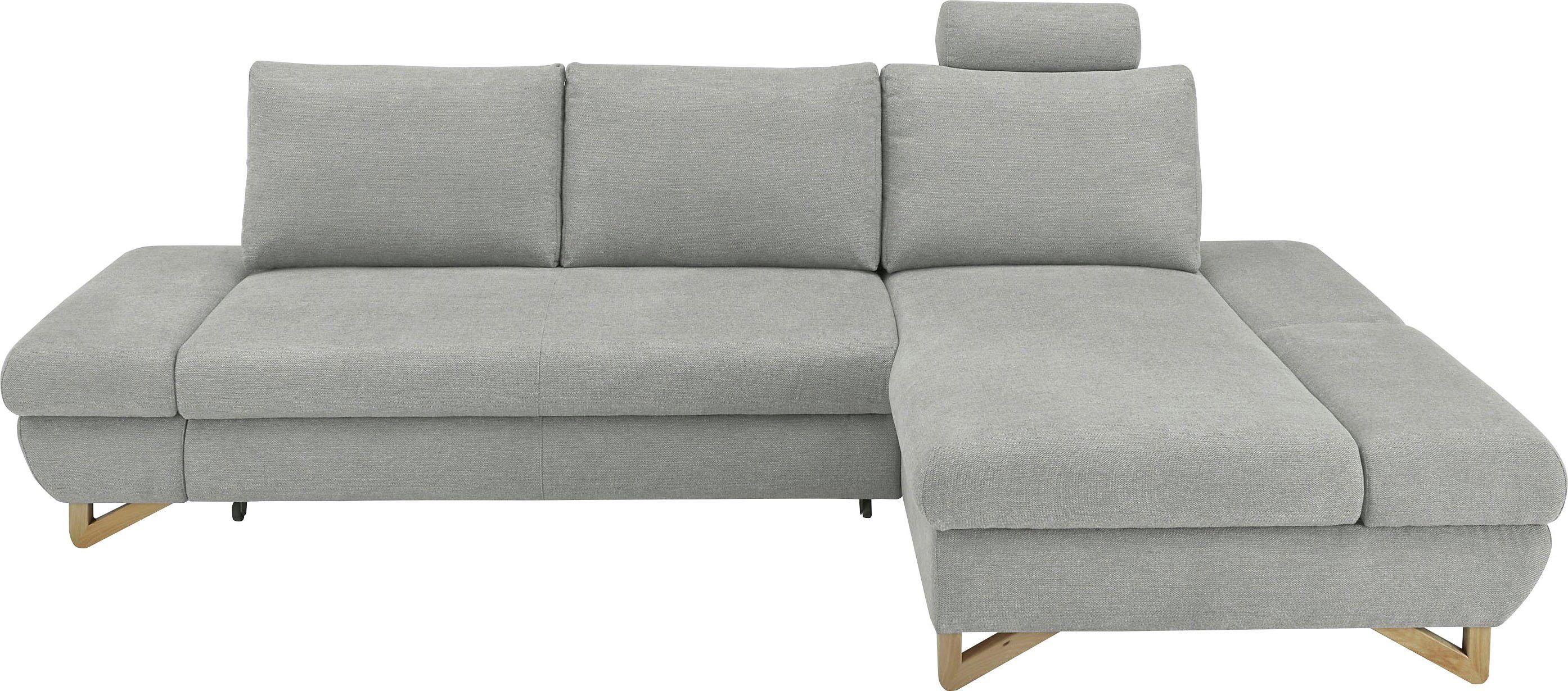 INOSIGN Slaapbank City/Giron comfortabele slaapbank (ligoppervlak 245 x 138 cm) en bedlade